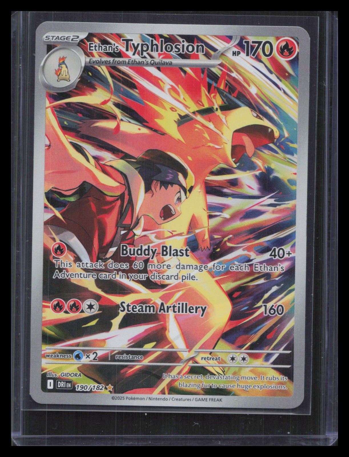 Ethan\'s Typhlosion SV10: Destined Rivals #190/182 Ethan\'s Typhlosion SV10: Destined Rivals #190/182