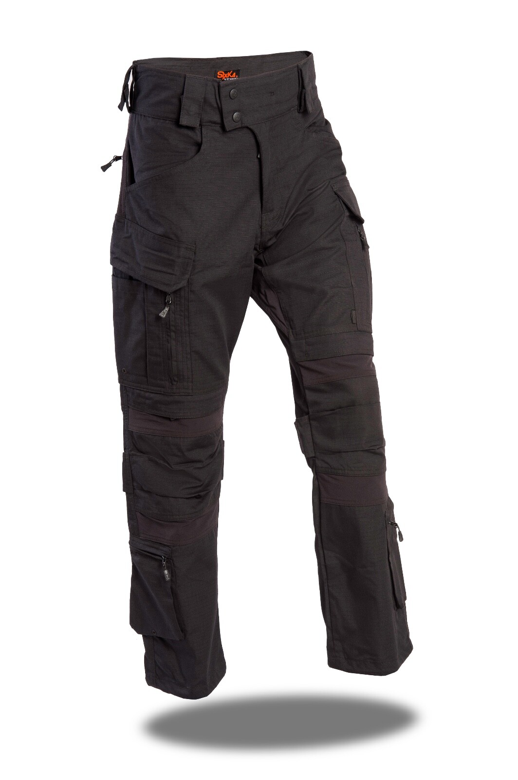 SWAT TACTICAL PANTS BLACK SK7 S.R.T.