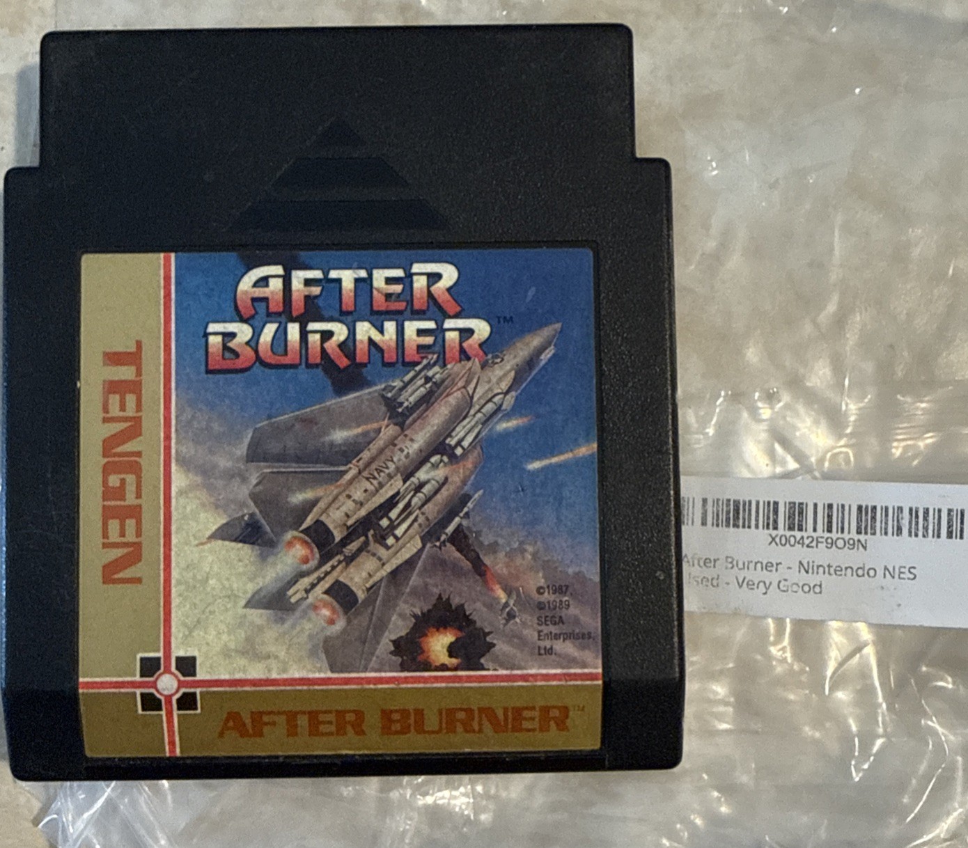 After Burner (Nintendo Entertainment System, 1989) - Cleaned And tested