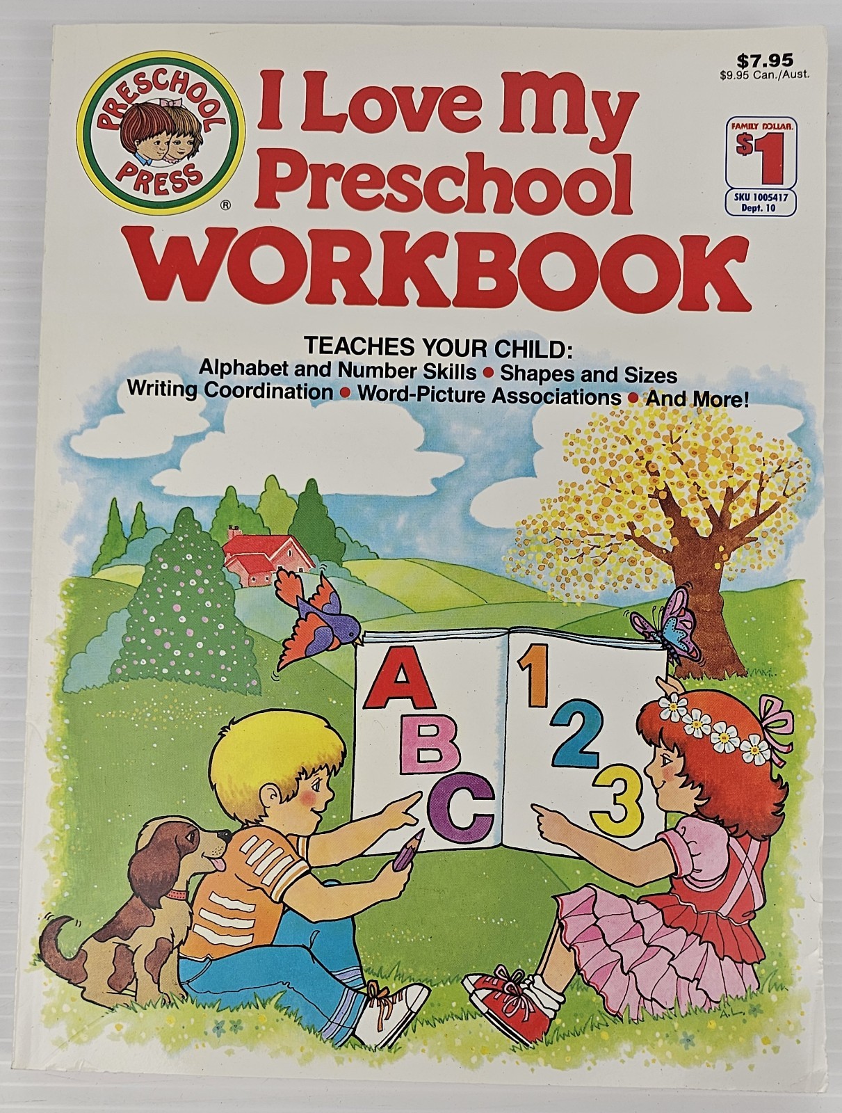 I Love My Preschool Workbook Preschool Press VTG I Love My Preschool Workbook Preschool Press VTG