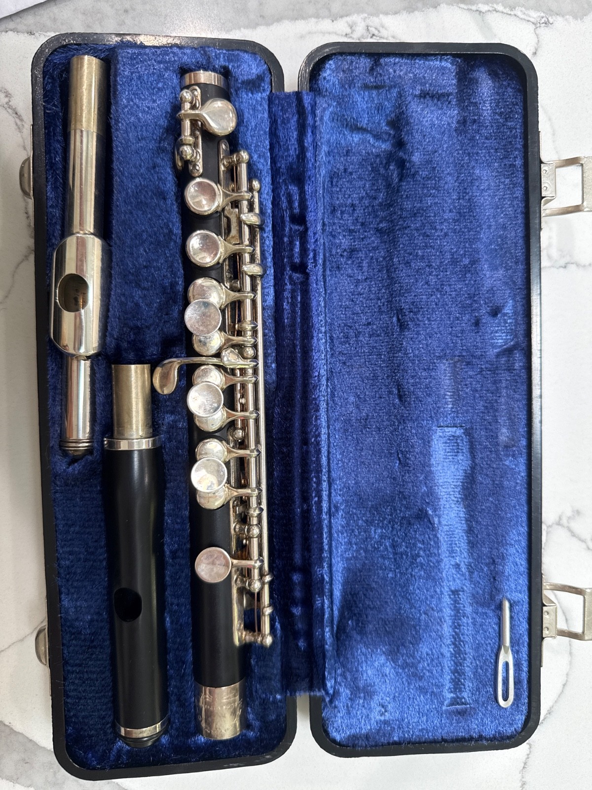 Vintage Armstrong 308 Piccolo USA Made Composite Body With Original Case