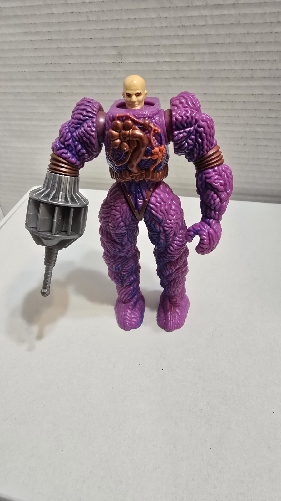 Vintage 1986 Hasbro Inhumanoids Auger w/ Drill Action Figure