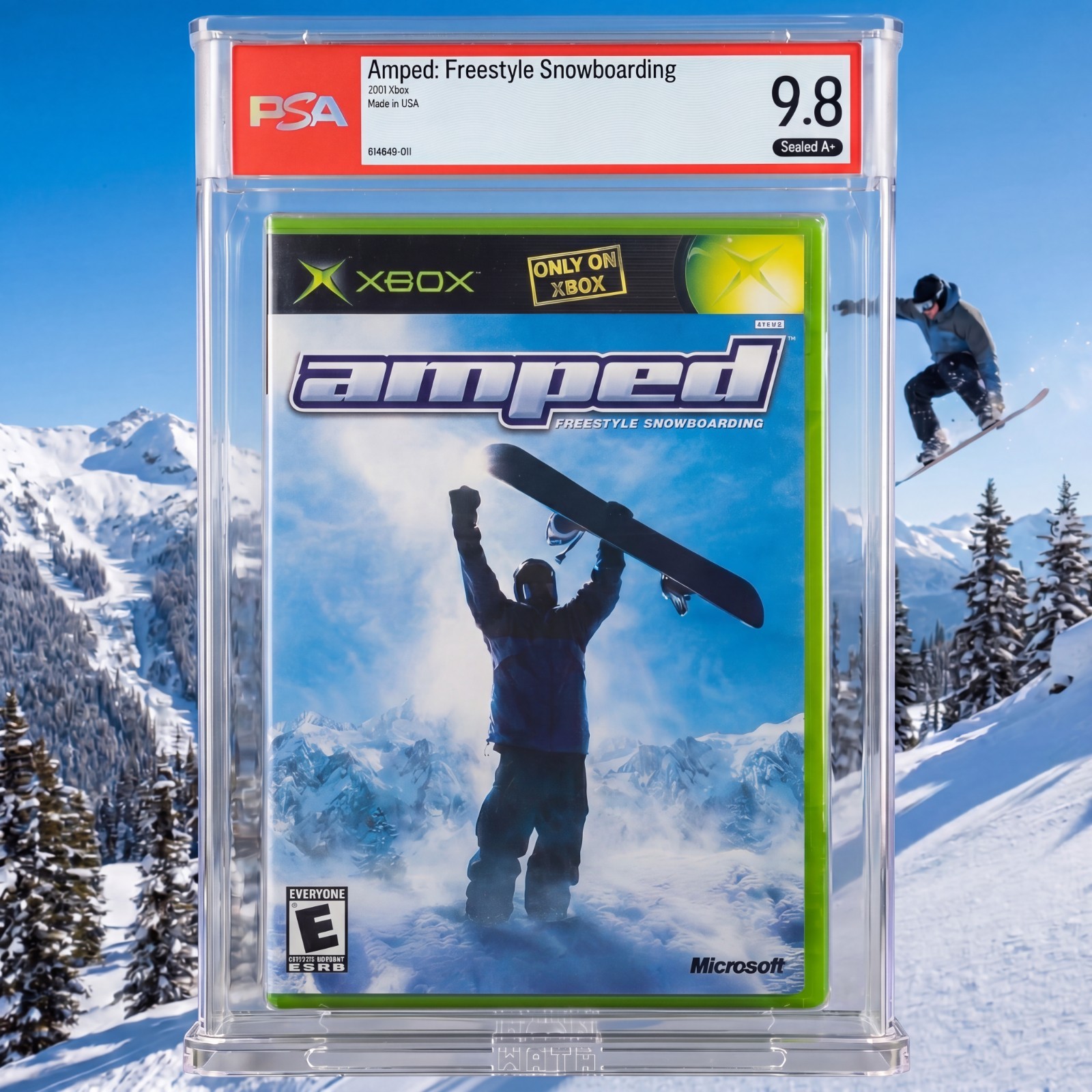 Amped • PSA 9.8 A+ • 1st Print • Xbox