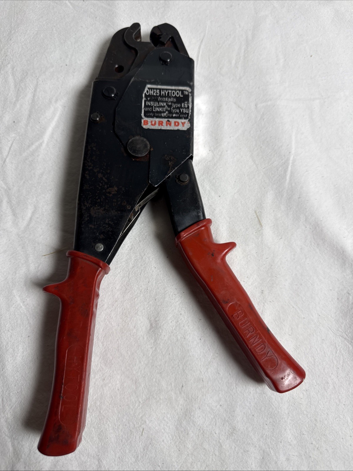 BURNDY OH25 Ratchet Crimper HYTOOL