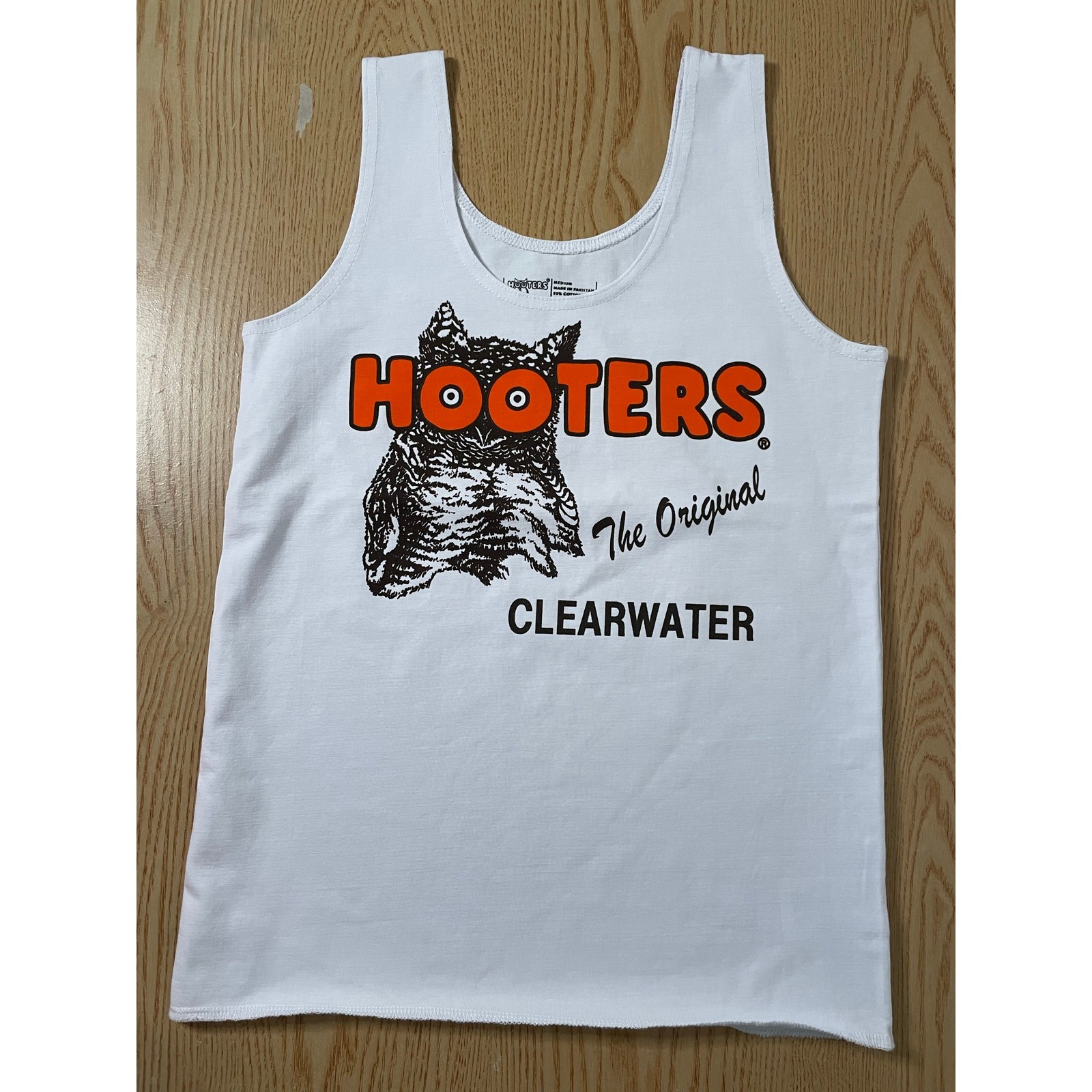 New Hooters Girl Sexy Uniform *Grab Bag* Tank Clearwater FL Size Medium 