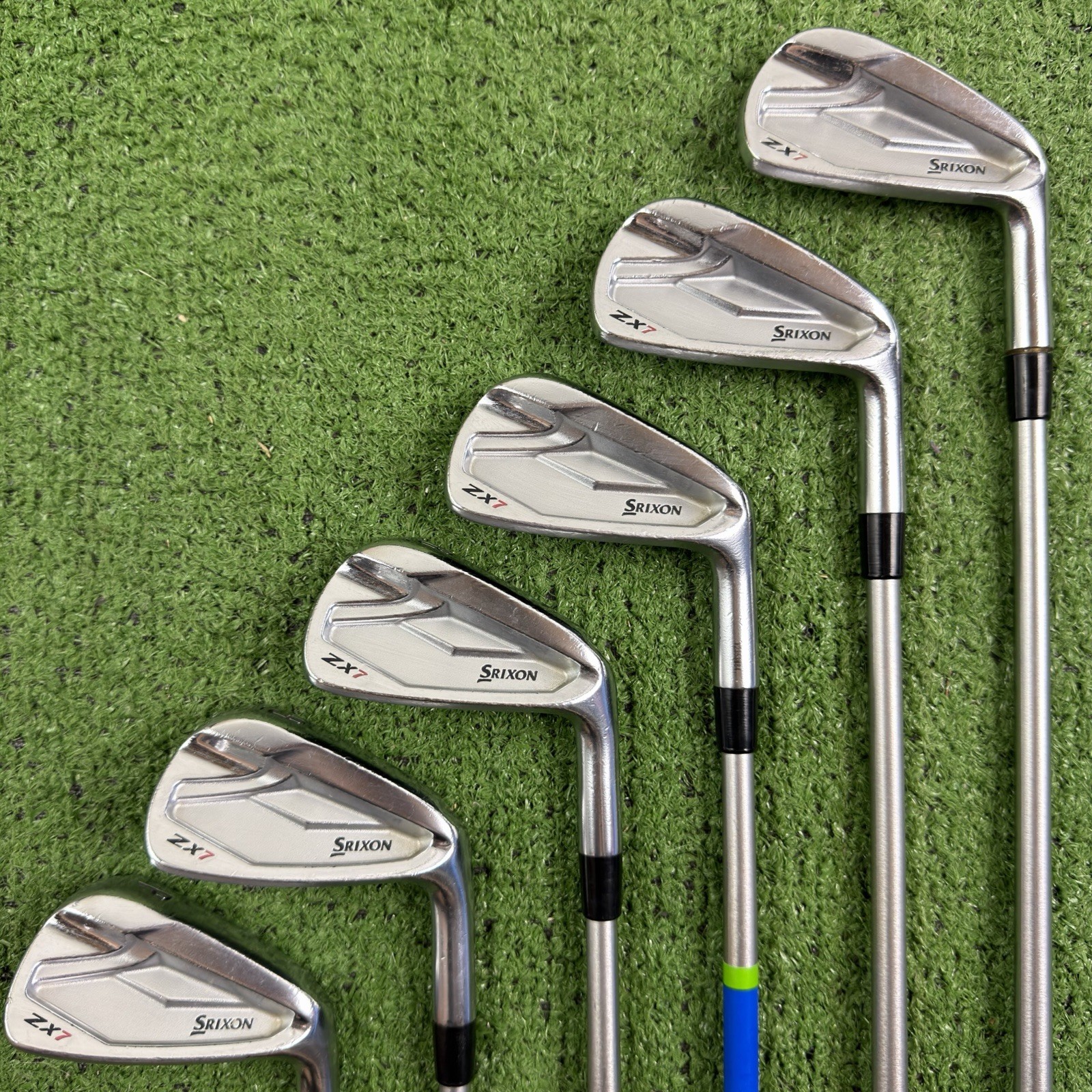 Srixon ZX7 Forged Iron Set 5-PW KBS C-Taper Lite 115g Pured Extra Stiff X Flex