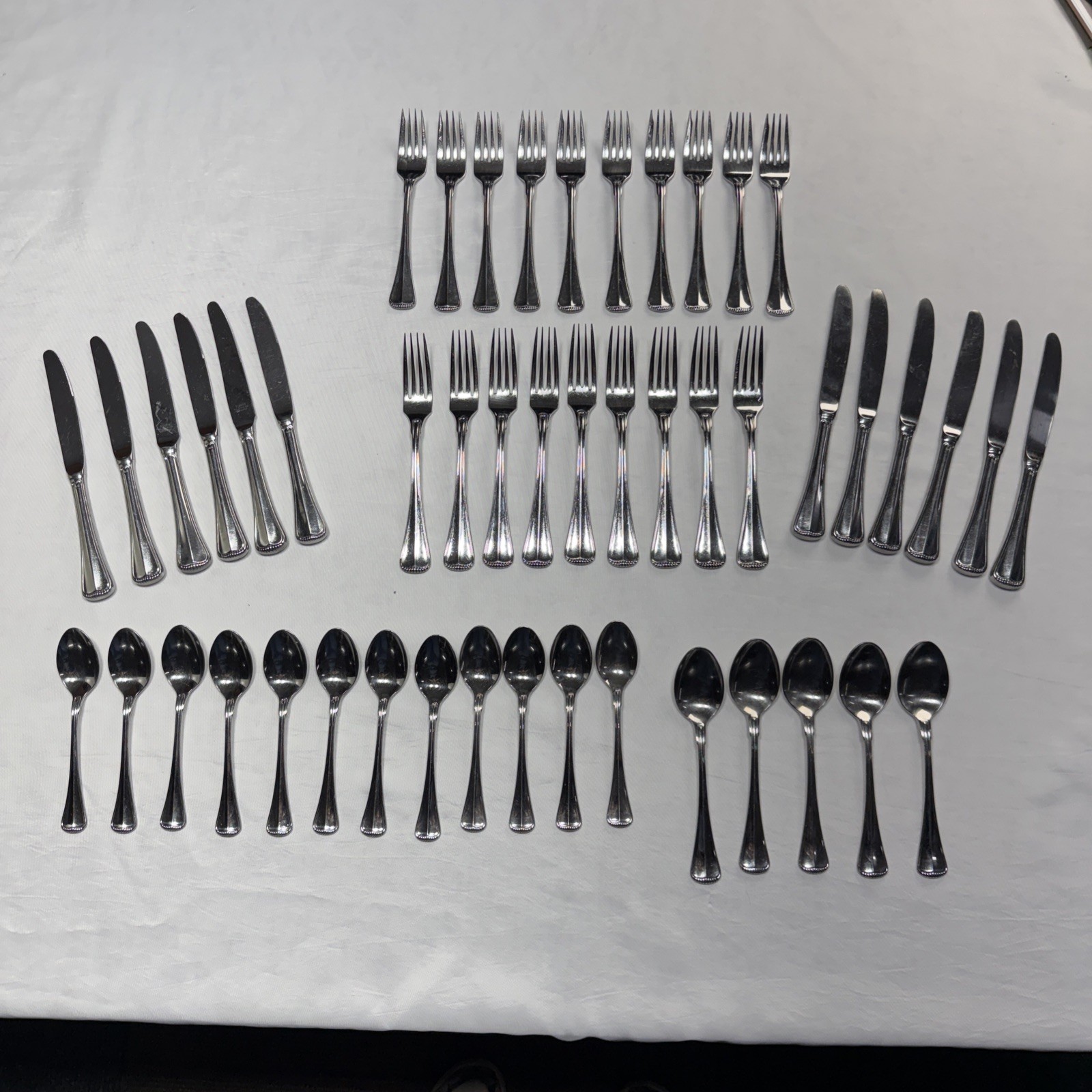 Towle Georgian House 18-8 Stainless Flatware Germany/ Japan 48 Piece