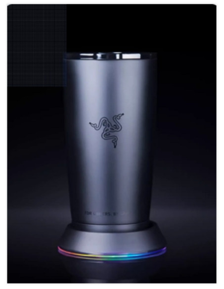 New Razer Serpent Chroma Mug Holder RGB Phantom Water Cup Mug Limited Edition