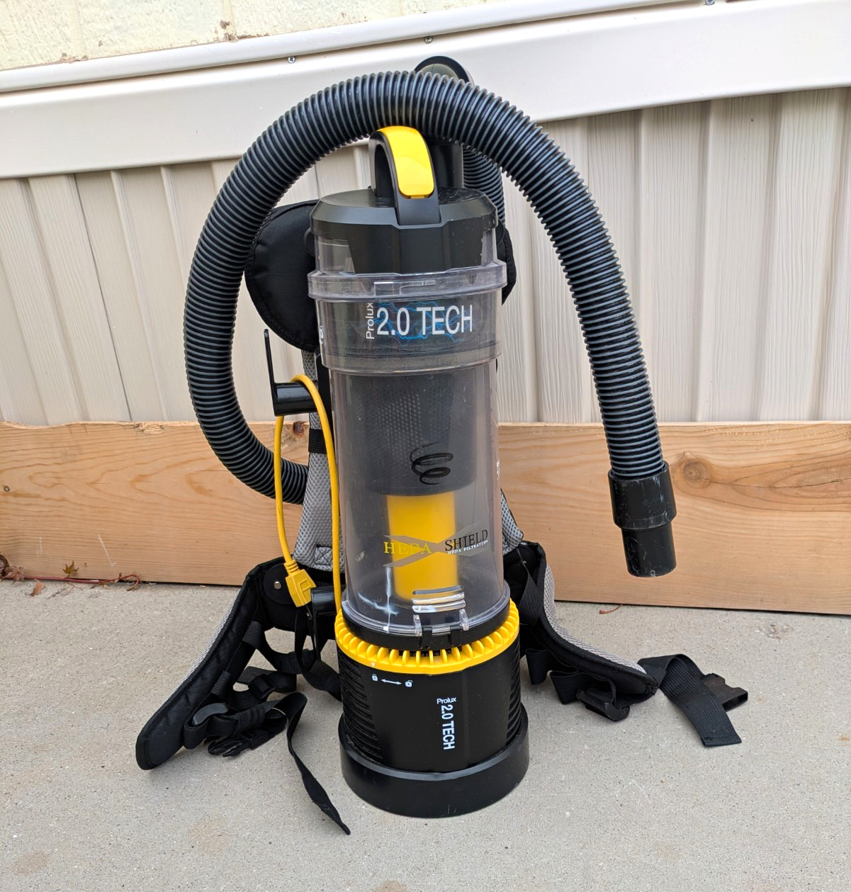 Prolux 2.0 Tech Backpack Vacuum, Corded Electric, HEPA Filter, Hose Prolux 2.0 Tech Backpack Vacuum, Corded Electric, HEPA Filter, Hose