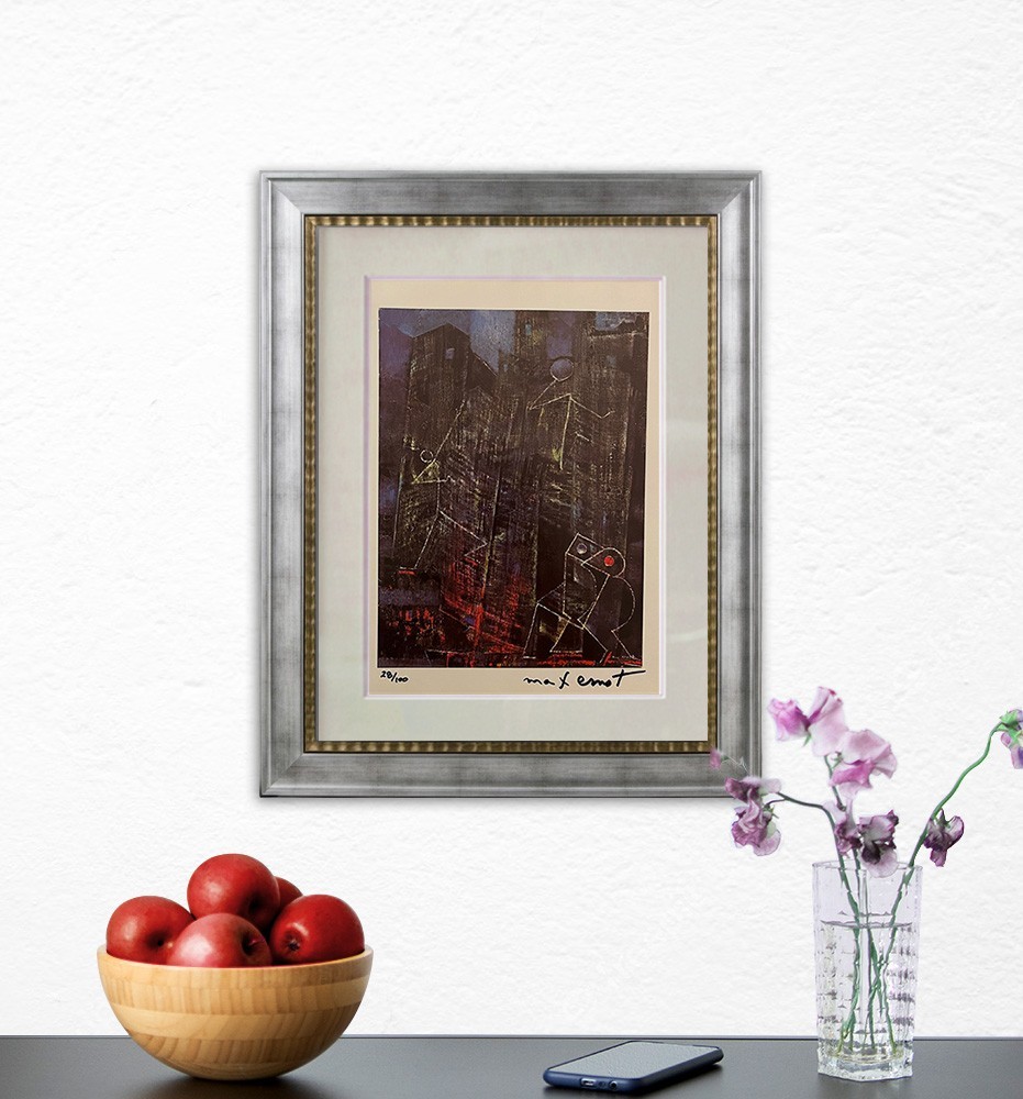 Max Ernst, Original Hand-signed Lithograph with COA & Appraisal of $3,500