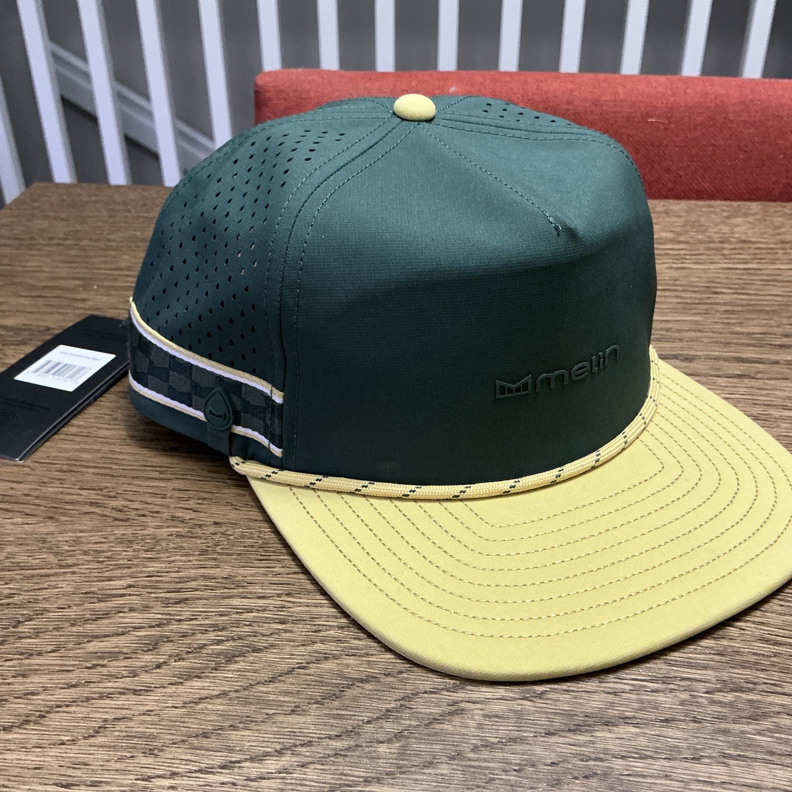 Melin Men\'s Coronado Links Hydro Hat - Forest - Links Collection - NWT