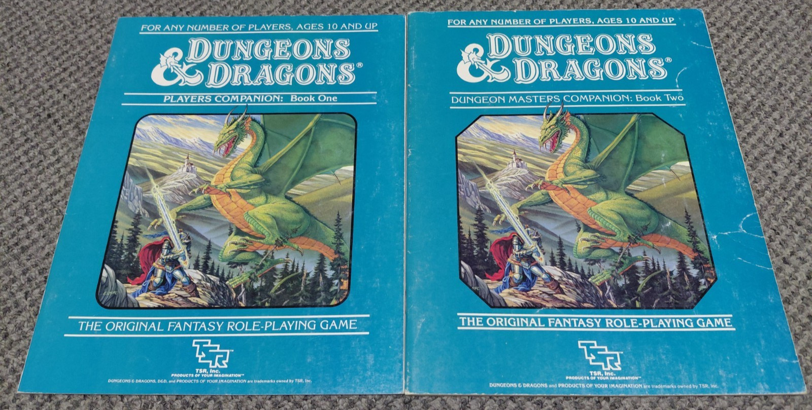 Dungeons & Dragons Companion Box Set 3 - Rule Books Only - D&D 1013 Dungeons & Dragons Companion Box Set 3 - Rule Books Only - D&D 1013