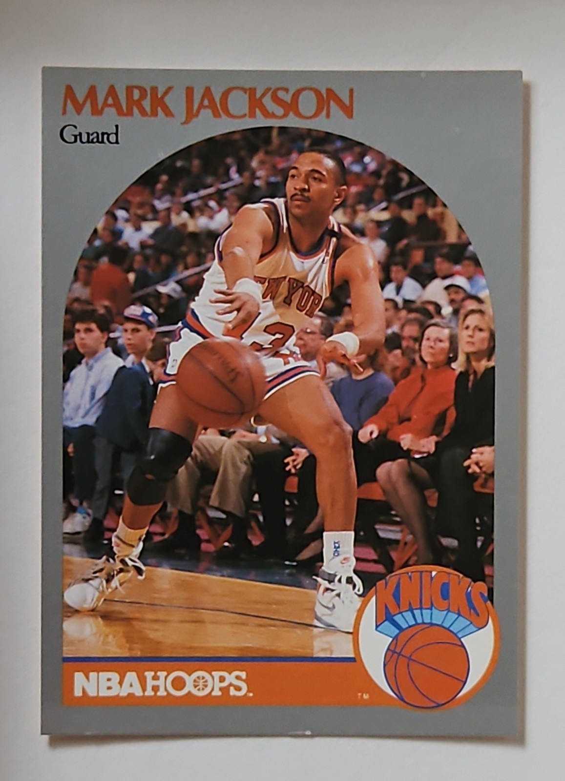 1990-91 NBA Hoops - Mark Jackson #205 \ 1990-91 NBA Hoops - Mark Jackson #205 \