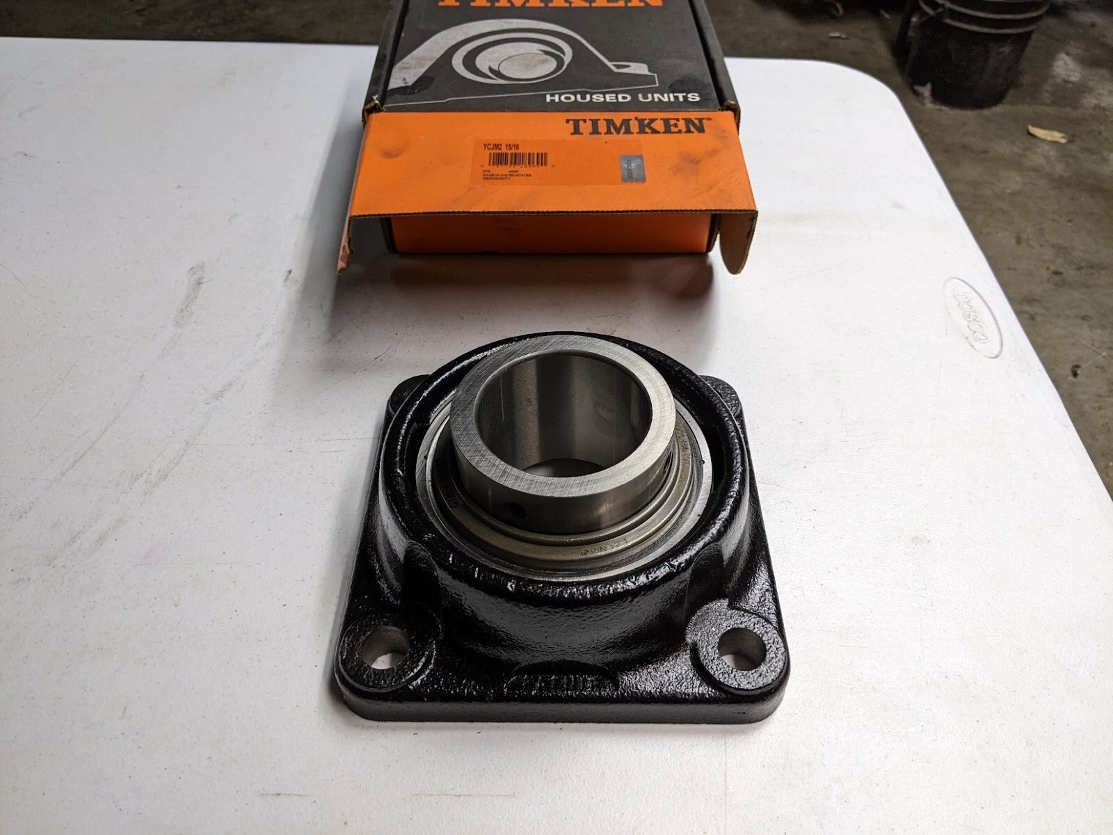 Timken YCJM2 15/16 Medium Duty 4 Blot flange Bearing 2-15/16 YCJM 2-15/16