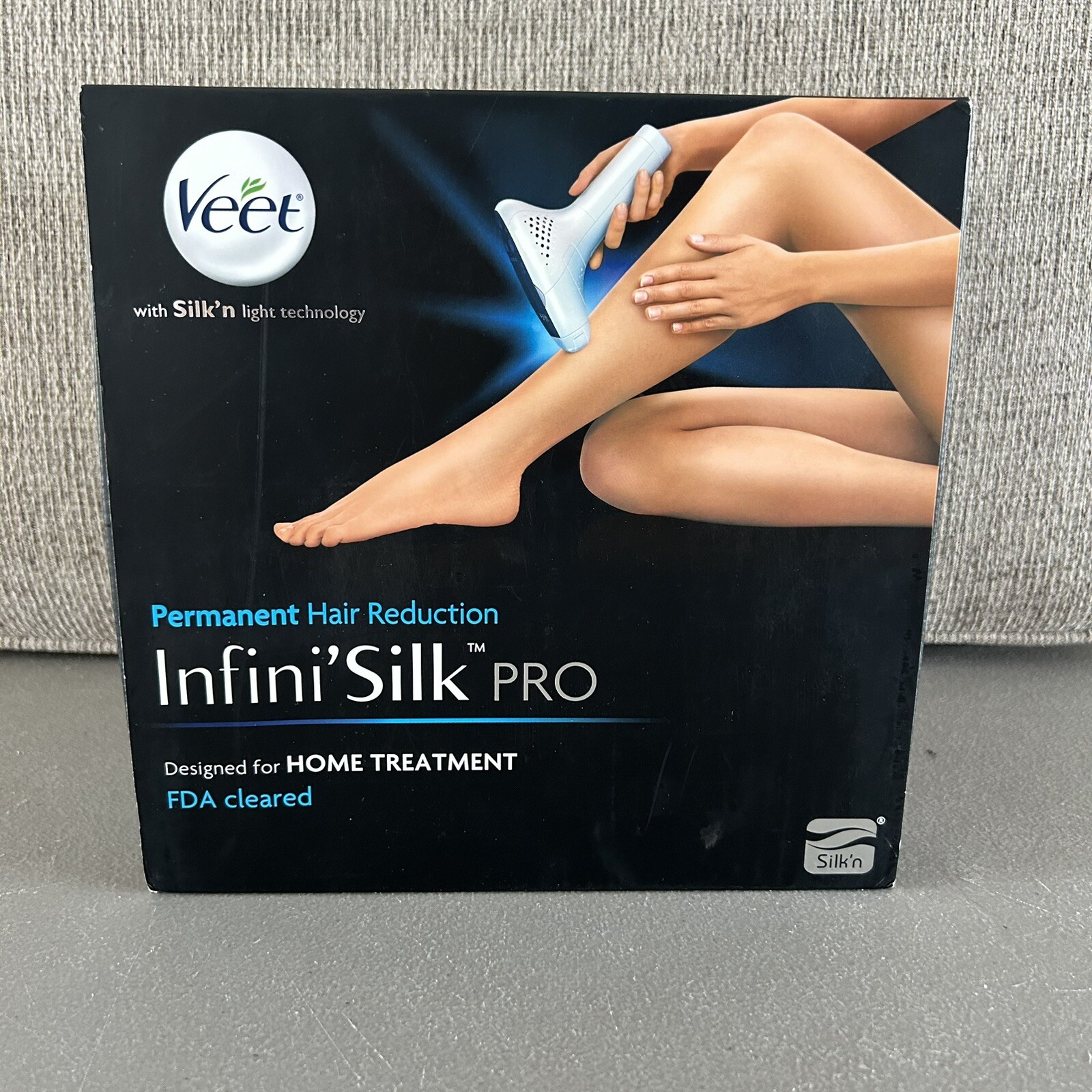 Veet Infini\' Silk Pro Light-Based IPL Hair Removal System Infini Infini\'Silk NEW