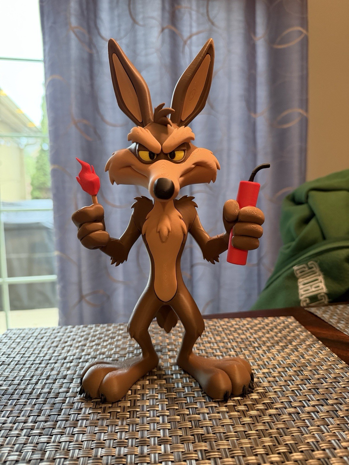 12” Wile E Coyote with Dynamite -Collectible