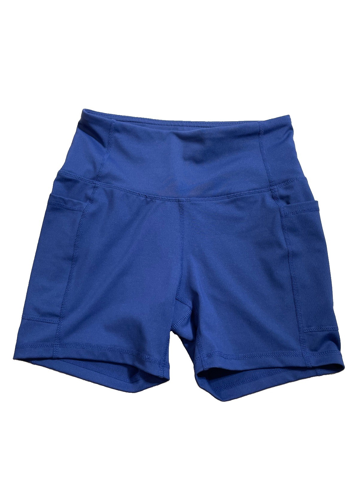 Baleaf Biker Style Athletic Shorts with Pockets Size XS Navy Baleaf Biker Style Athletic Shorts with Pockets Size XS Navy