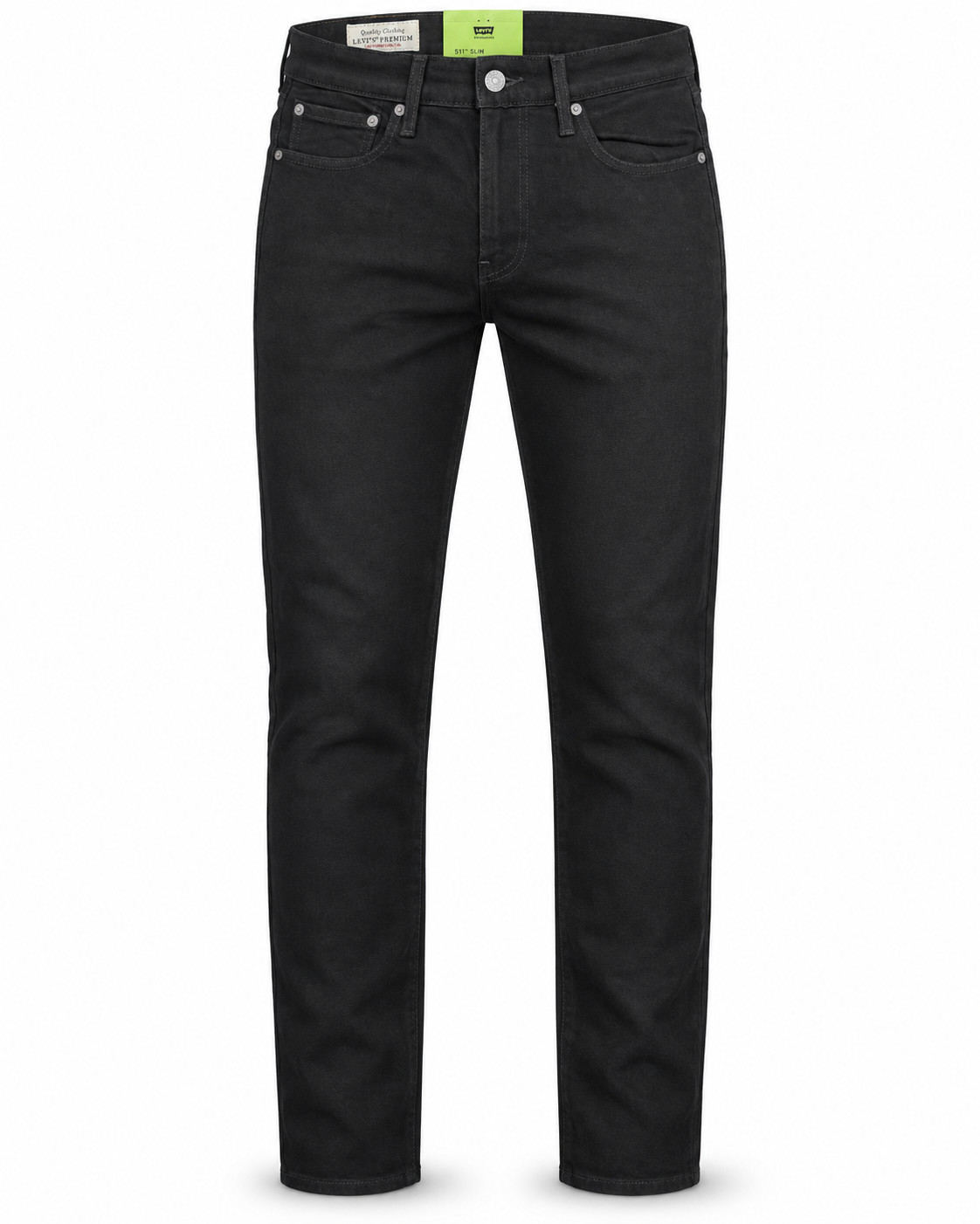 Levi's Men's Premium 511 Stretch Slim Fit Denim Jeans Black