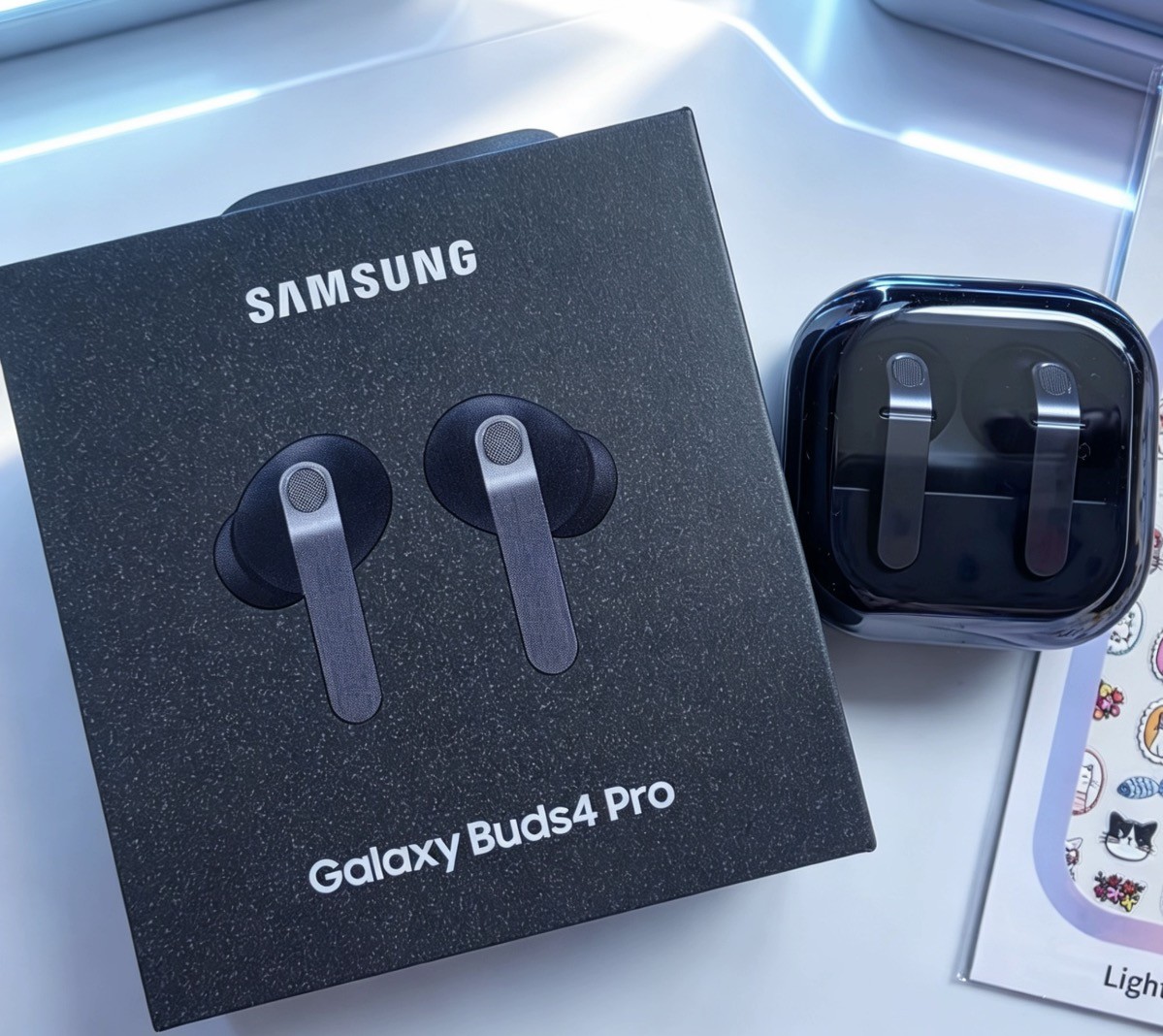 🔥🔥Brand New Black 2026 Samsung Galaxy Buds4 Pro ANC Bluetooth Headphones🎧