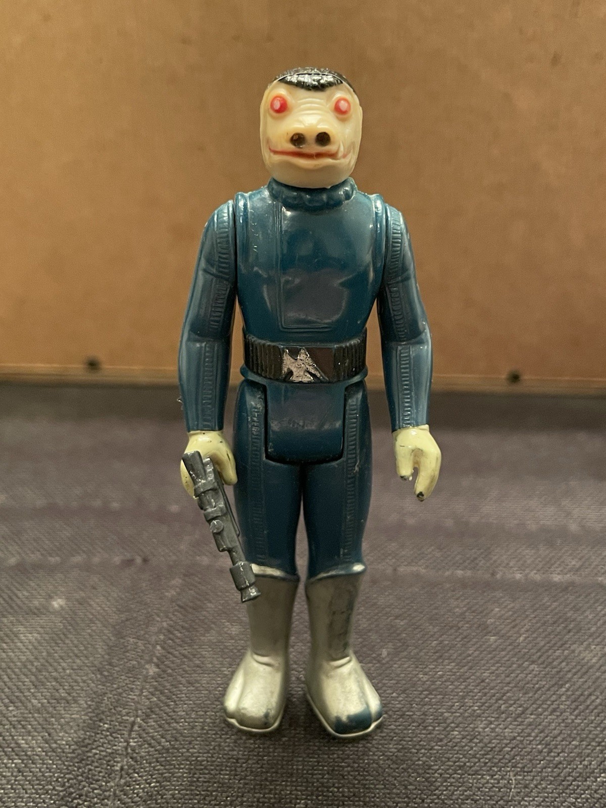 Star Wars Vintage 1978 BLUE Snaggletooth Original Kenner Figure Cantina Alien