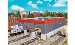 Walthers Cornerstone 933-3908 HO Modern Diesel Shop Kit
