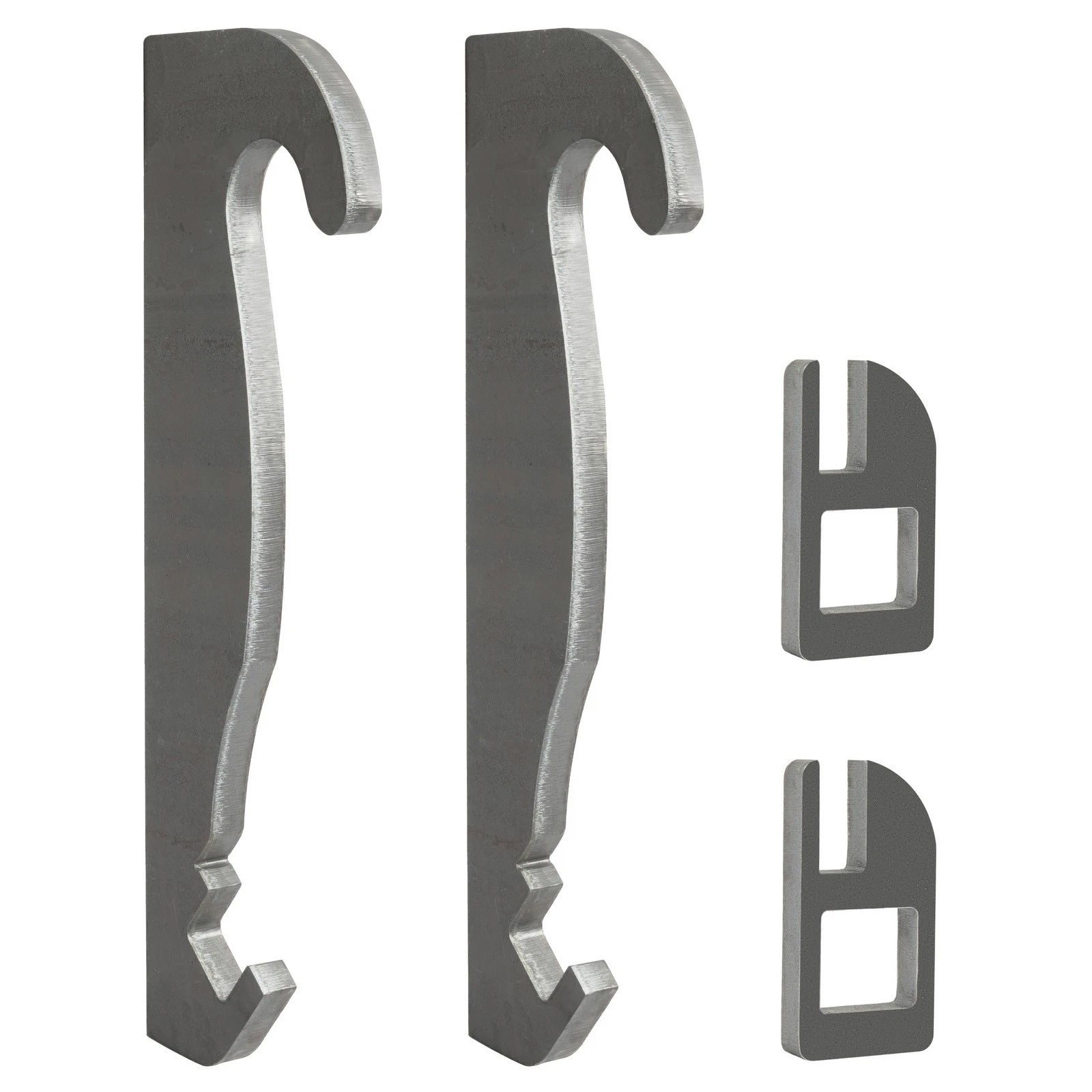 2pcs Steel Quick Attach Bracket 1-1/2 2pcs Steel Quick Attach Bracket 1-1/2