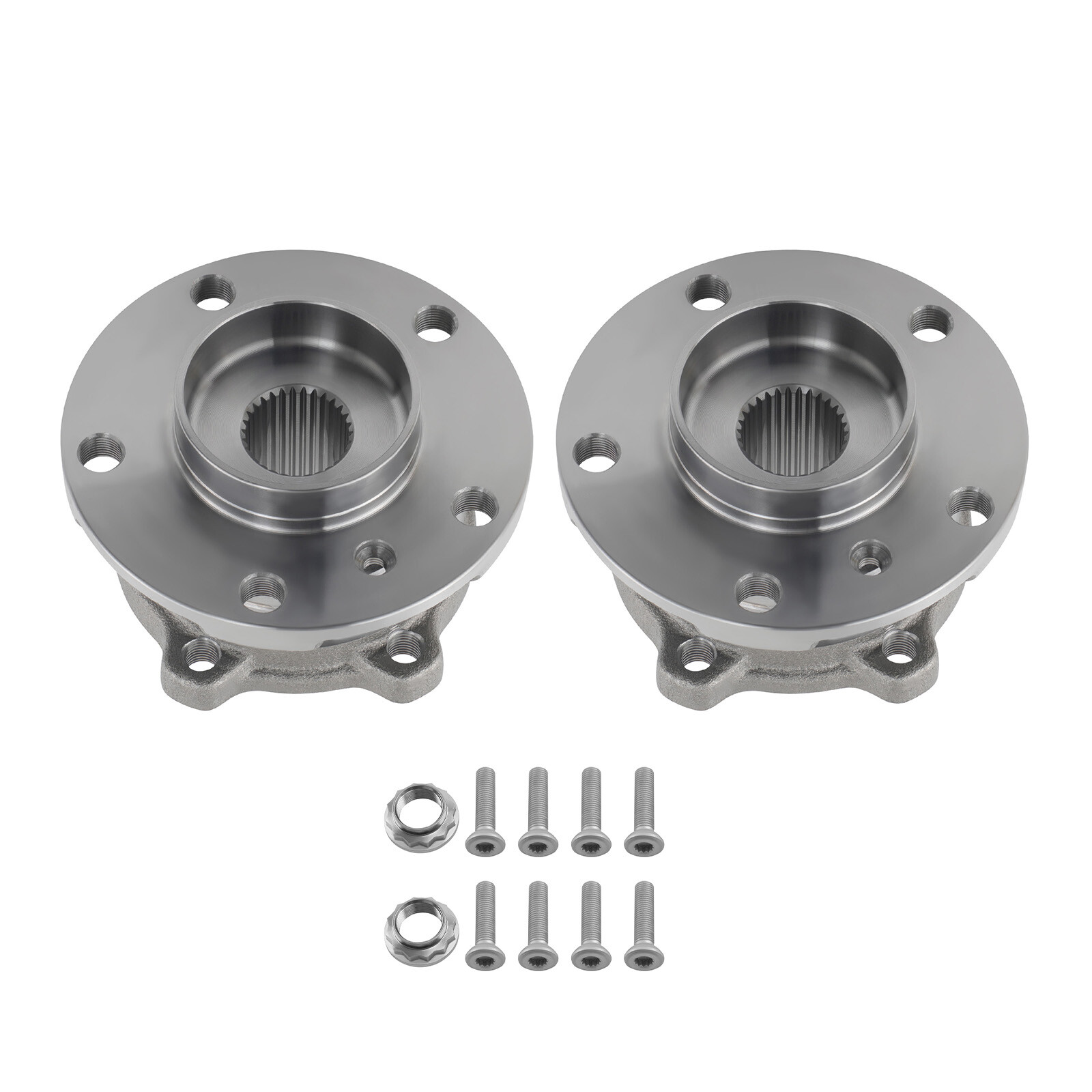2X Brand New Front Wheel Bearing & Hub Assembly Unit for BMW X5 X6 31226867808