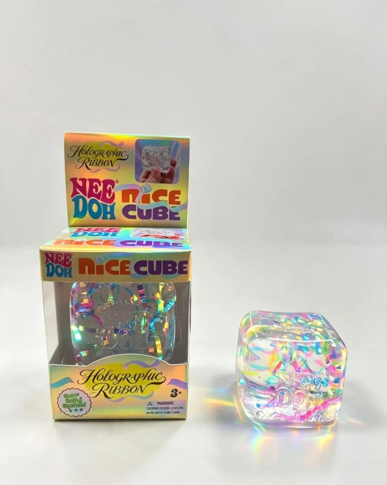 Needoh Nice Cube Stress Relief Square Squishy Toy Squeeze Needoh Nice Cube Stress Relief Square Squishy Toy Squeeze