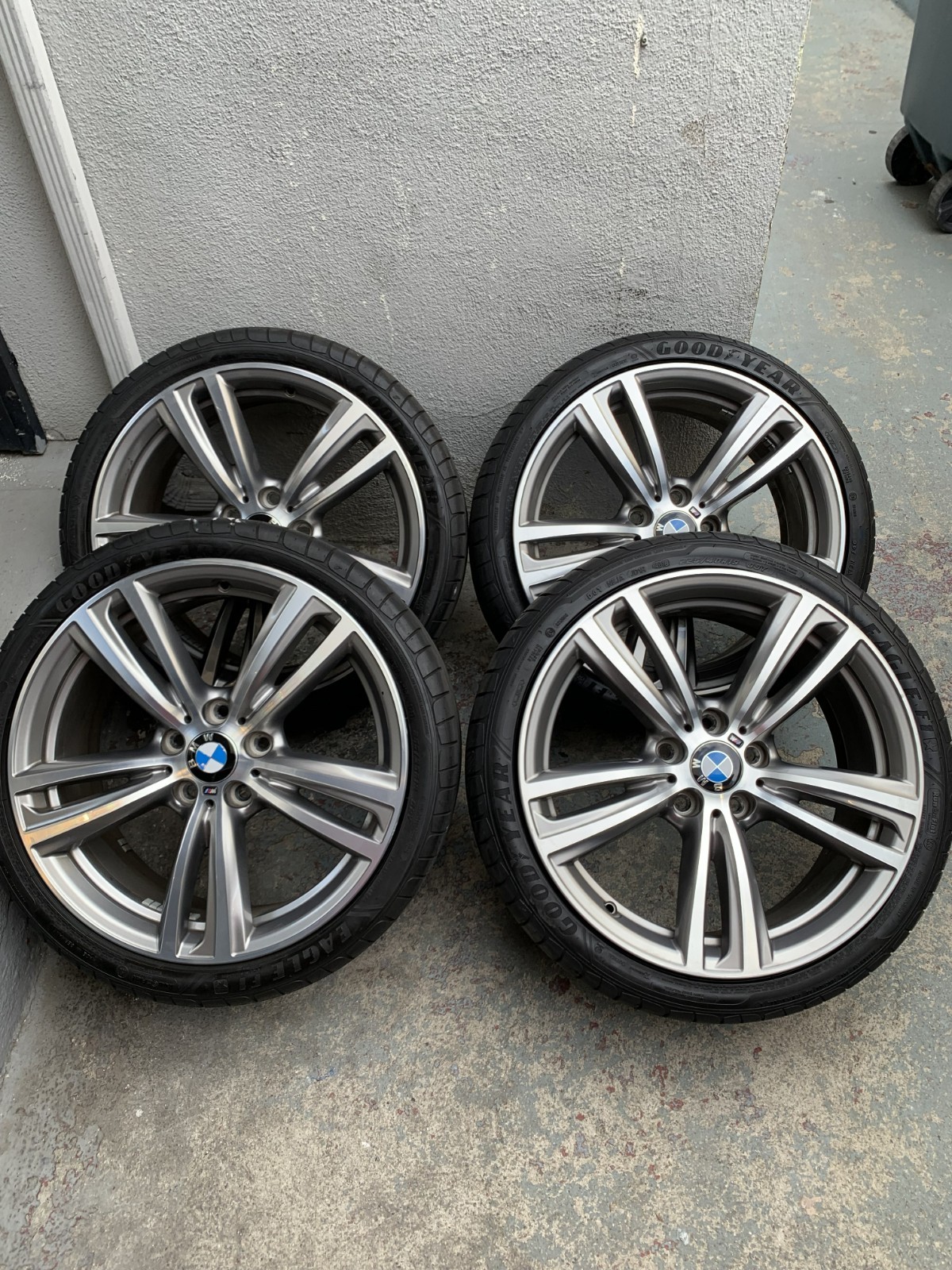Genuine OEM BMW M Sport Style 704M wheels. Fits BMW 3 Series / 4 Series