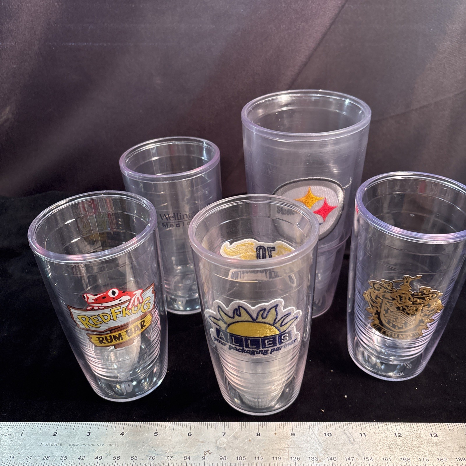 Lot 5 TERVIS Cups New & Used Misc Logos Freeship