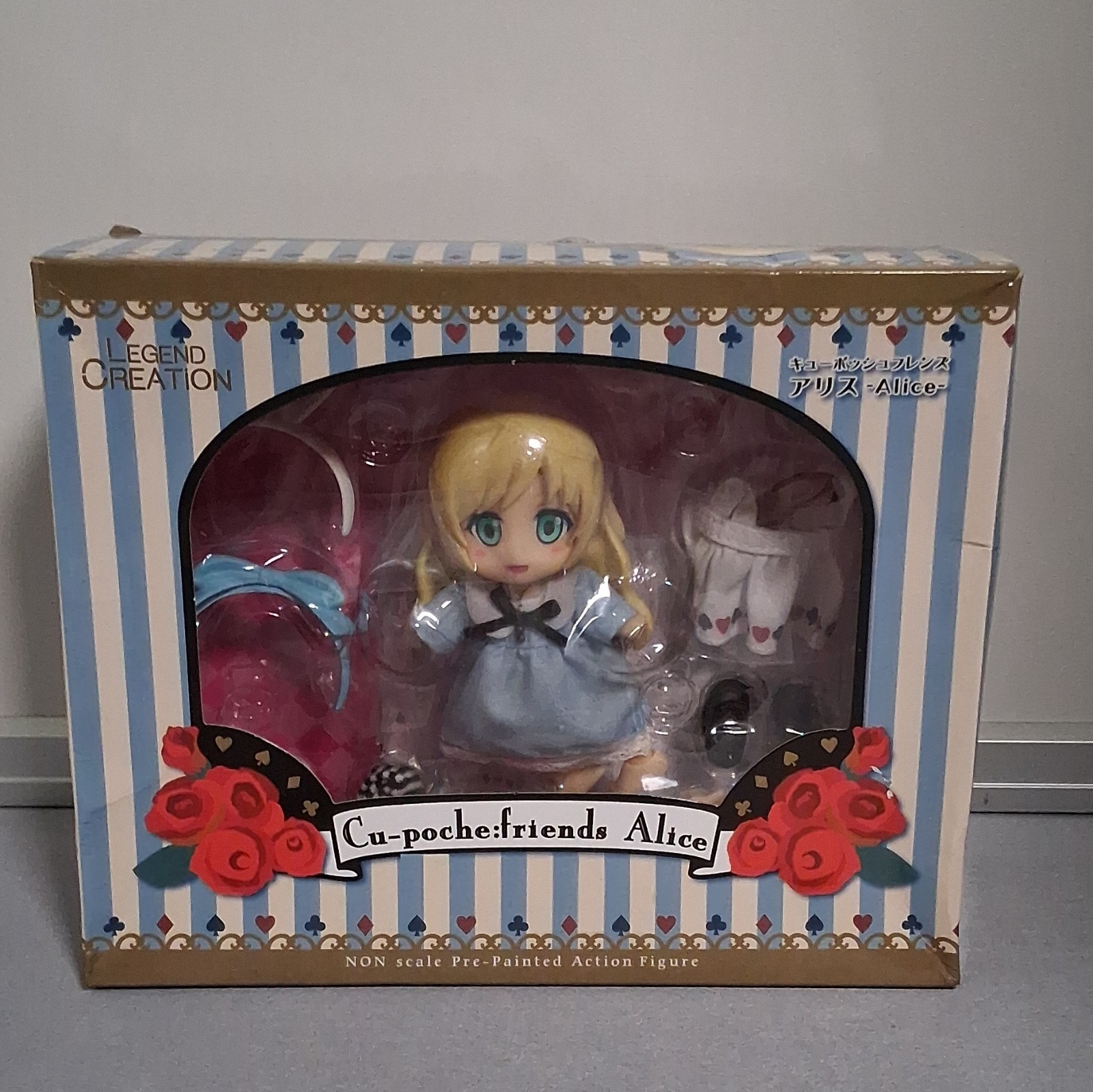 Kotobukiya Cu-poche Friends Alice in Wonderland PVC Action Figure w/ Outfit