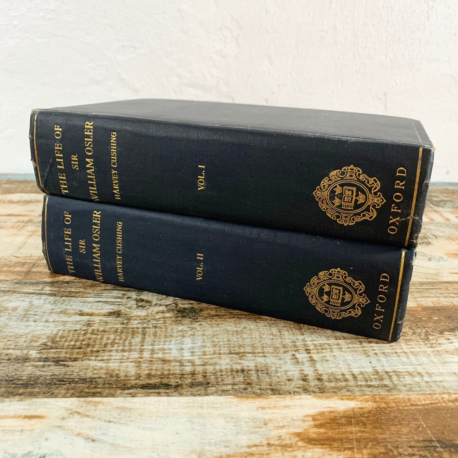 Harvey Cushing - The Life of Sir William Osler 2 Vol 1925 3rd Impression Oxford