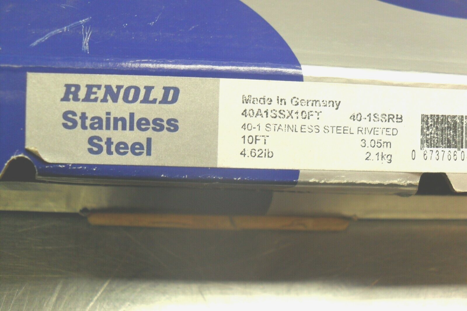 QTY 103IN - Renold 40A1SS x 103