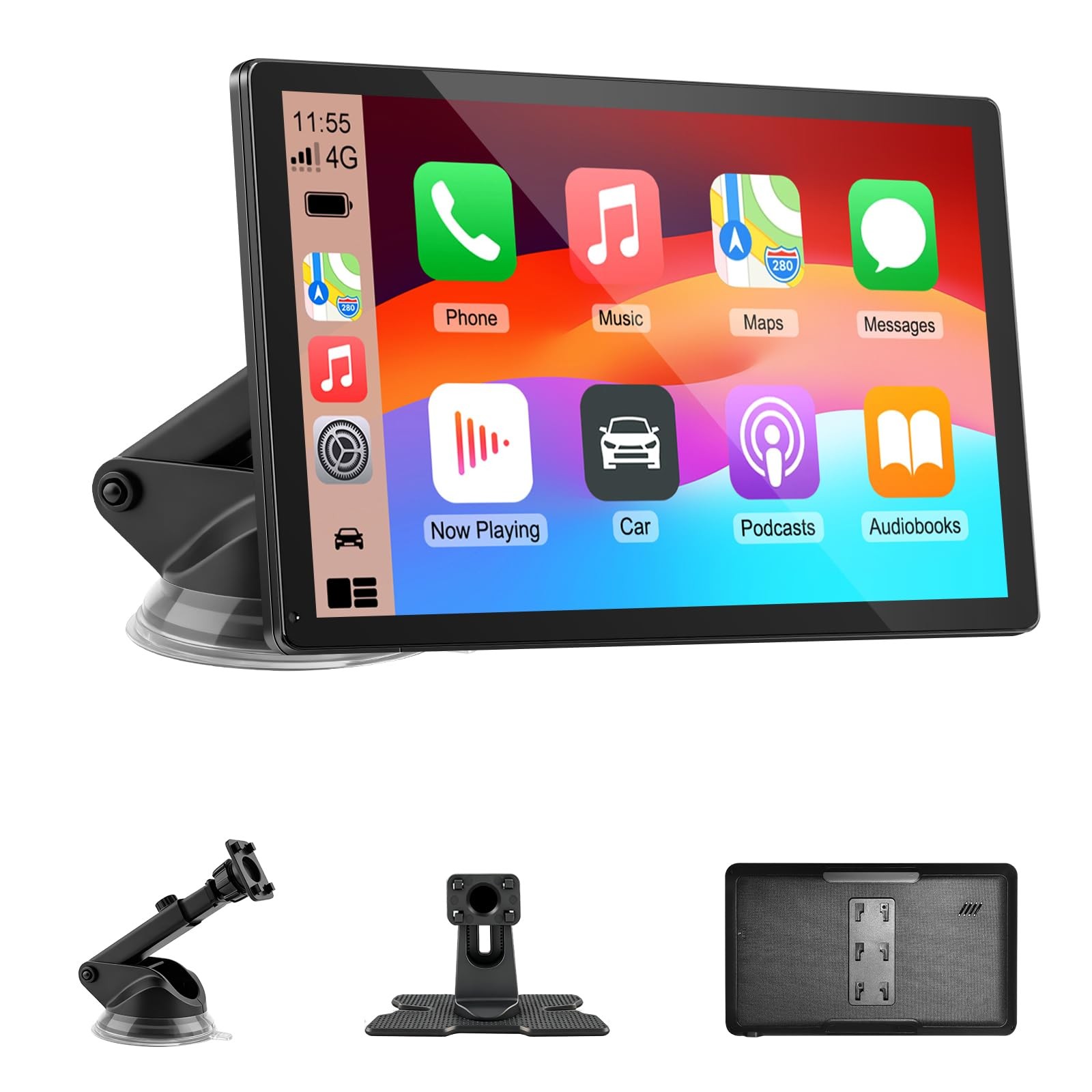 CarPlay Screen for Car, 9\'\' Wireless CarPlay & Android Auto Smart touchscreen