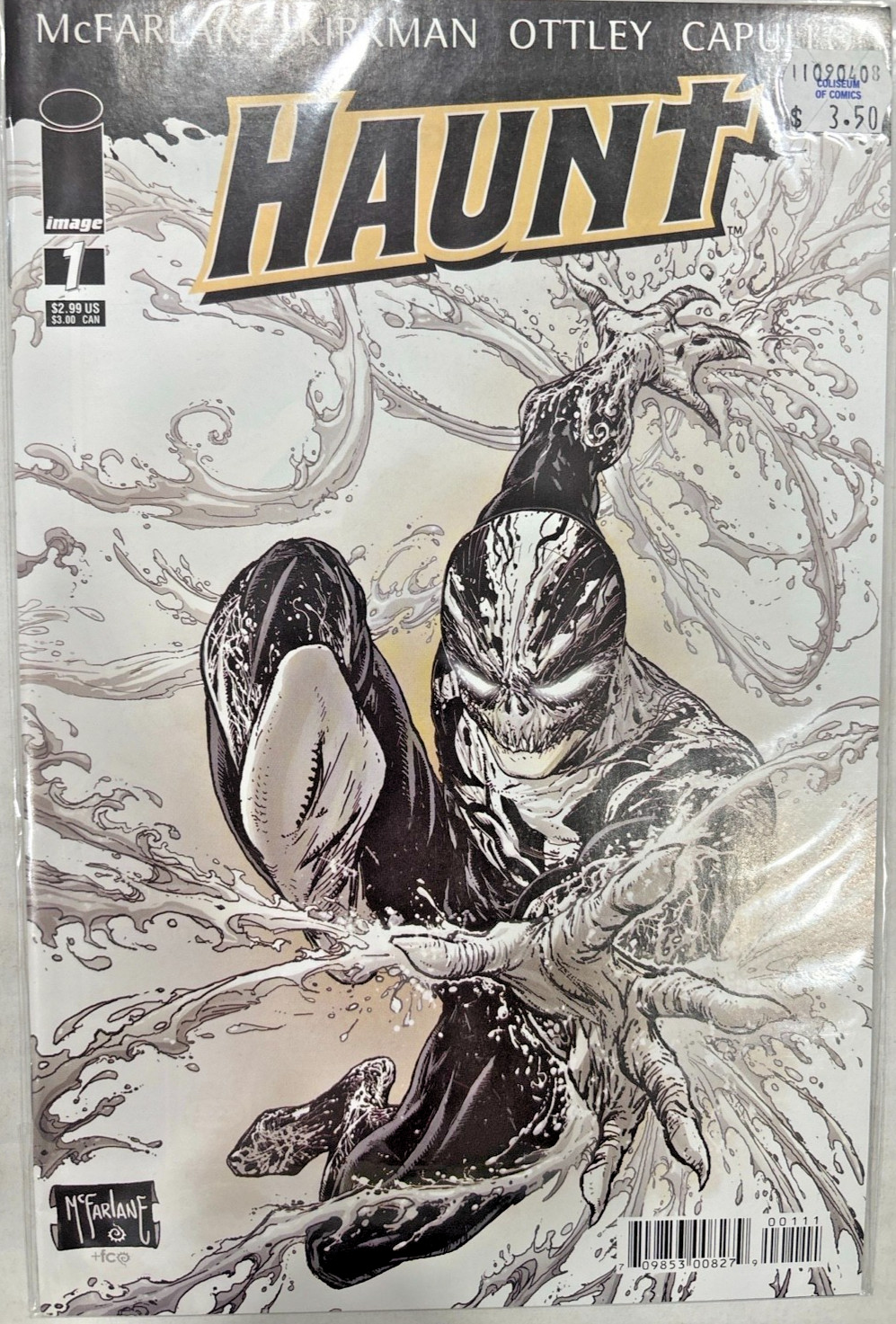 Haunt #1 Image Comics 2009 Todd McFarlane Robert Kirkman VF 