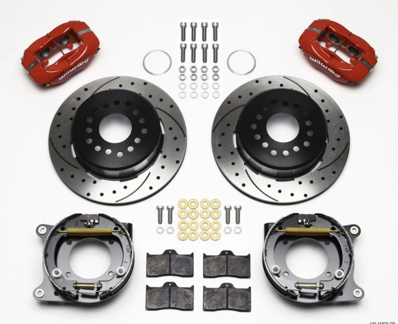 Wilwood Forged Dynalite P/S Park Brake Kit for Chevrolet Impala & Corvette