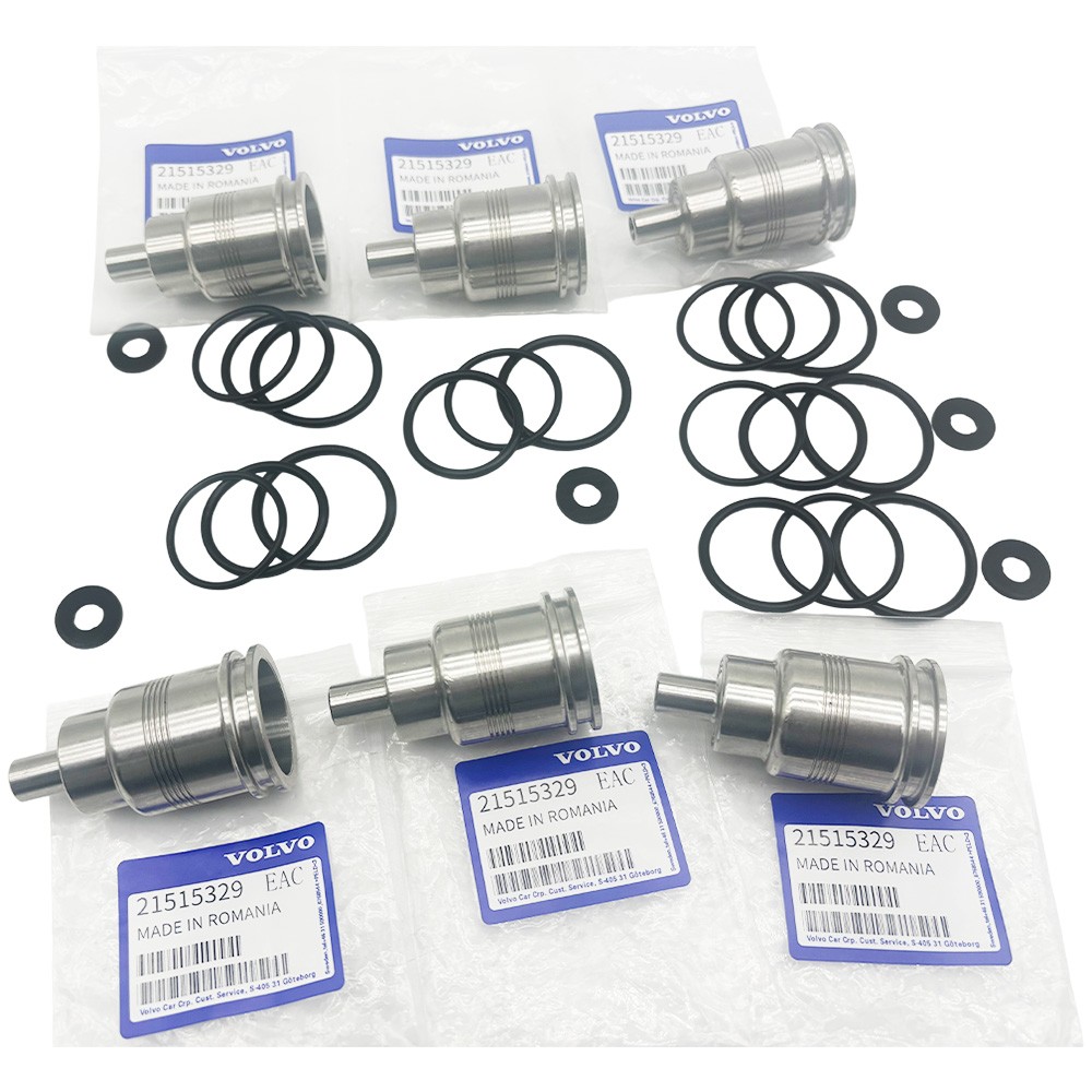 OEM 21515329 21401136 For Volvo D13 D11 D16 6PCS Fuel Injector Sleeve Cup Set