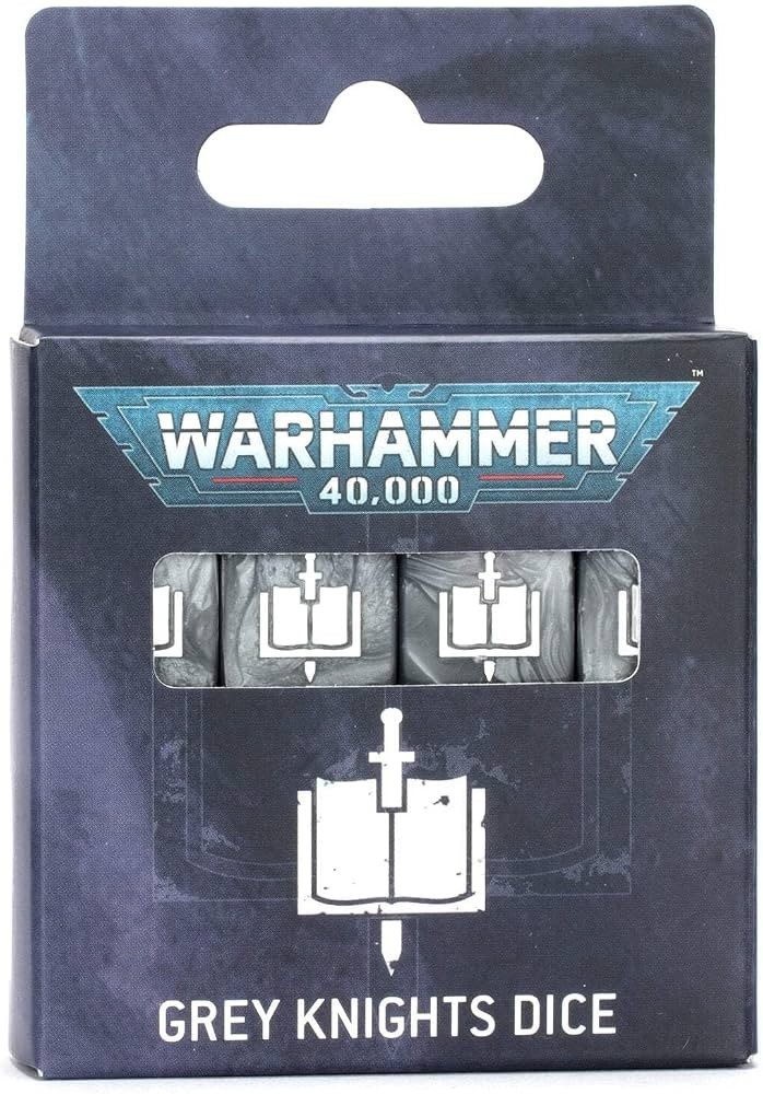 Warhammer 40k Grey Knights Dice 16 16mm NEW Warhammer 40k Grey Knights Dice 16 16mm NEW