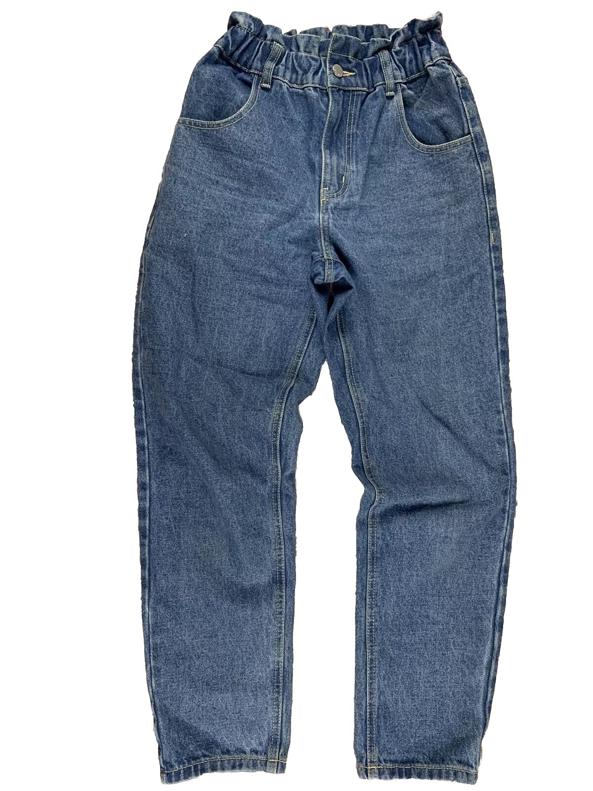 SHEIN HIGH WAIST PAPER BAG JEANS WOMENS 25 SHEIN HIGH WAIST PAPER BAG JEANS WOMENS 25
