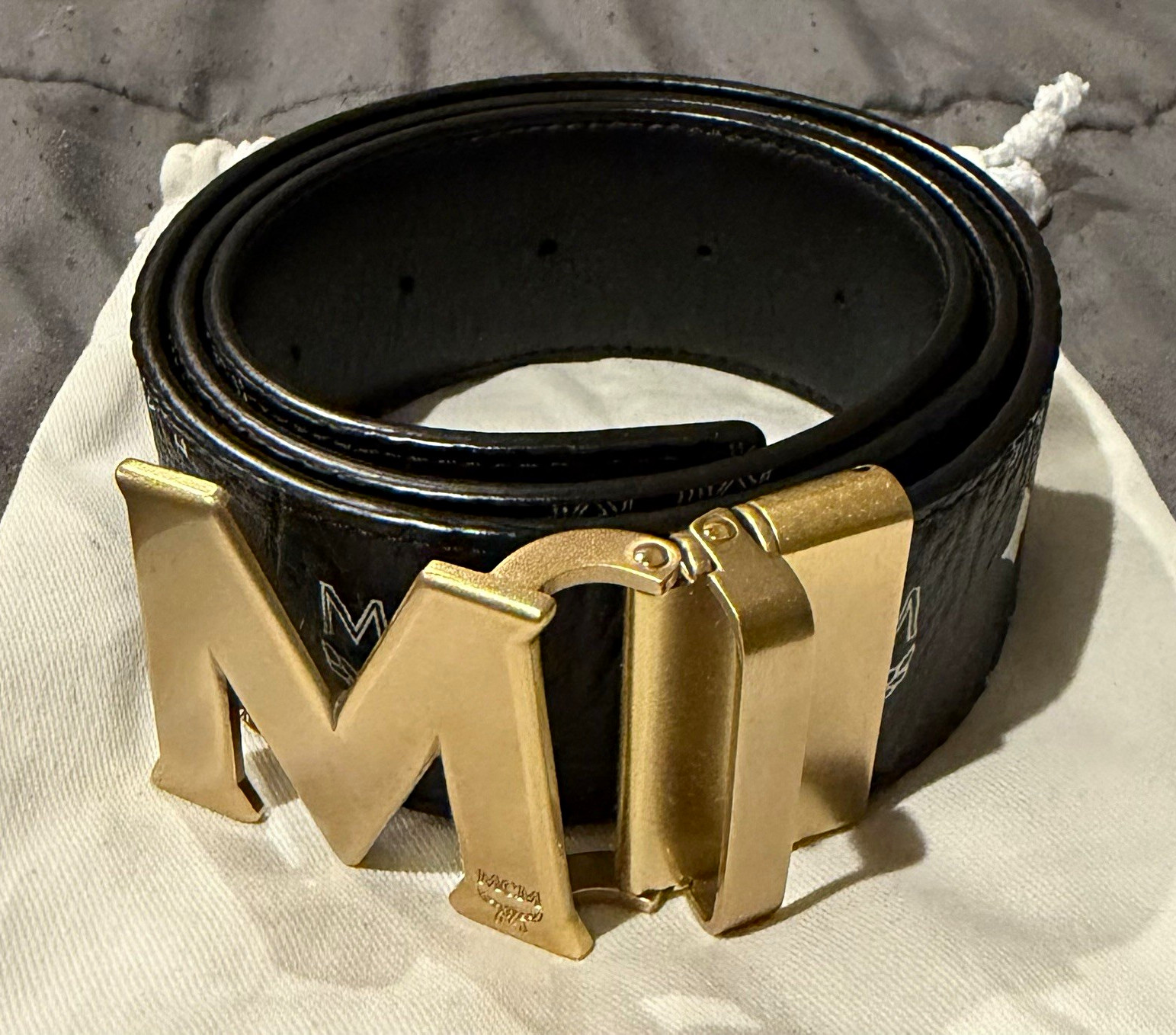 MCM Men’s Reversible Belt 1.75\ MCM Men’s Reversible Belt 1.75\
