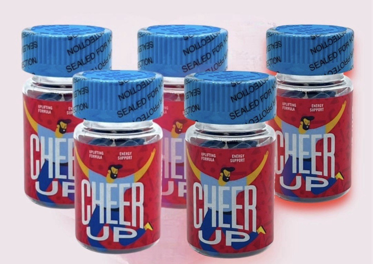 Cheer Up 20ct 5 Bottles (100 Capsules Total)