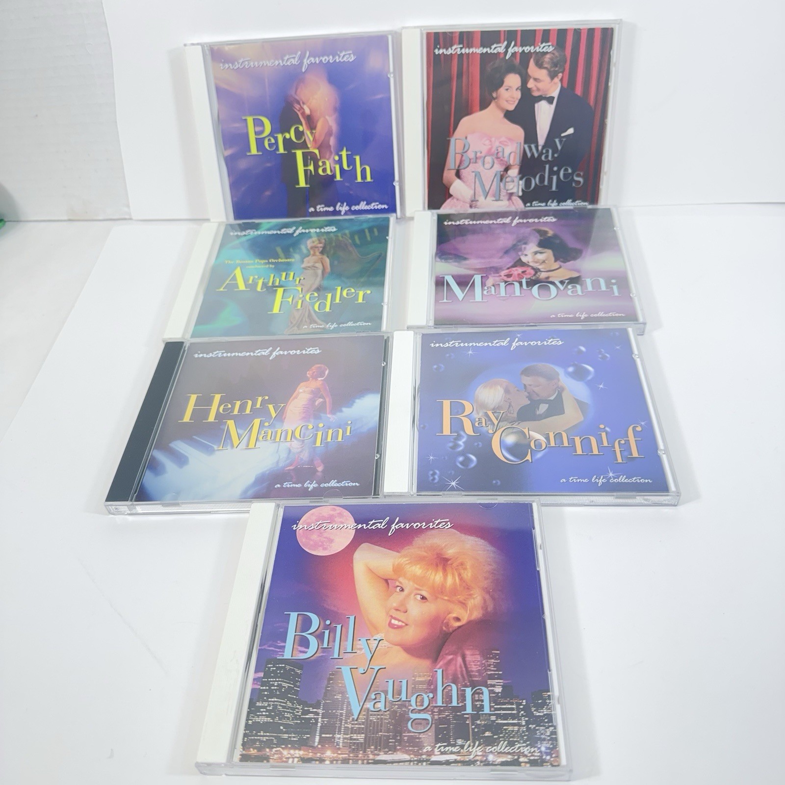 Time Life Collection: Instrumental Favorites Lot of 7 CDs Mantovani, Mancini Etc Time Life Collection: Instrumental Favorites Lot of 7 CDs Mantovani, Mancini Etc