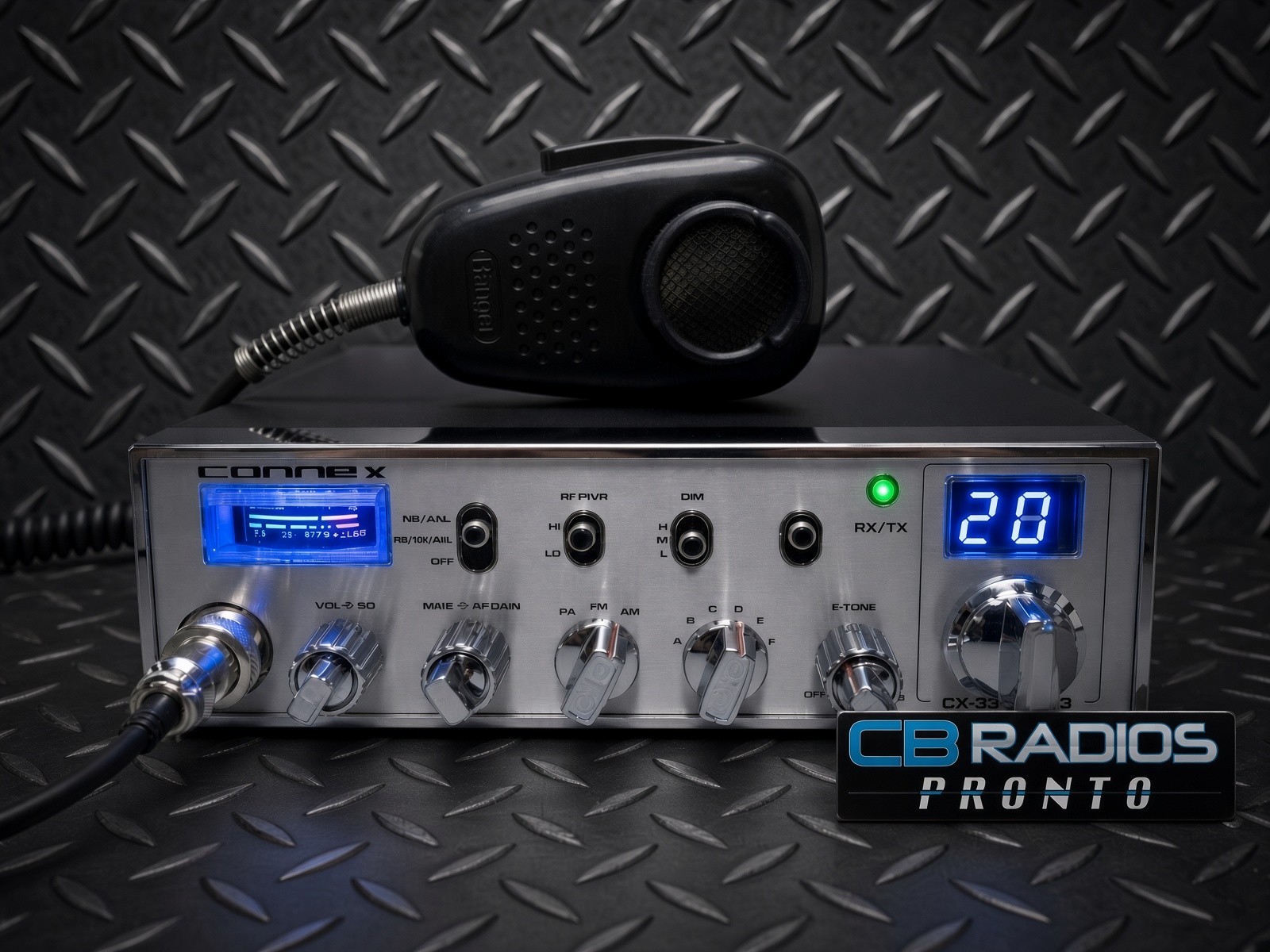 Connex 3300HP 10 Meter Radio - PERFORMANCE TUNED + RECEIVE ENHANCED