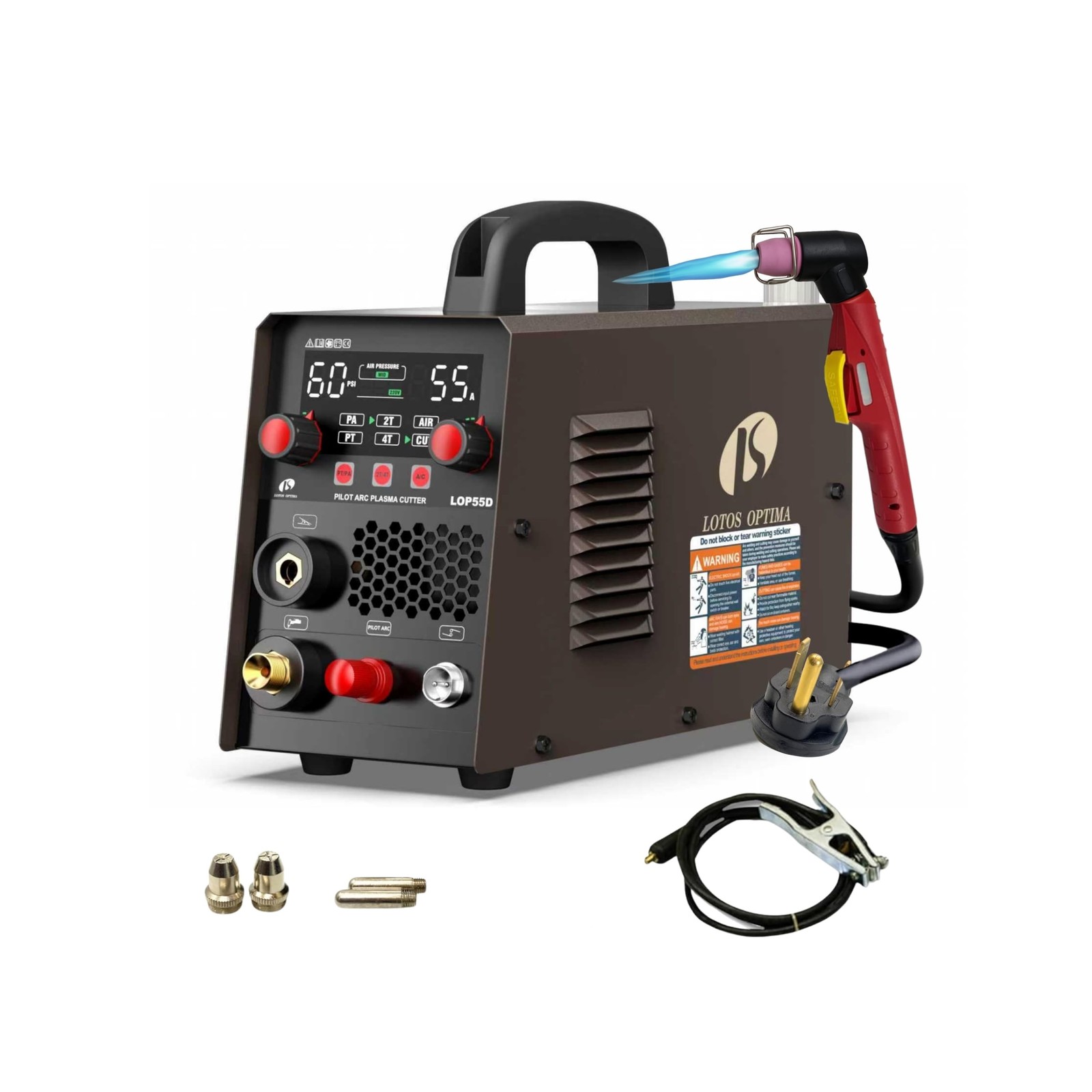 LOTOS LOP55D 55A Plasma Cutter, 1/2\ LOTOS LOP55D 55A Plasma Cutter, 1/2\
