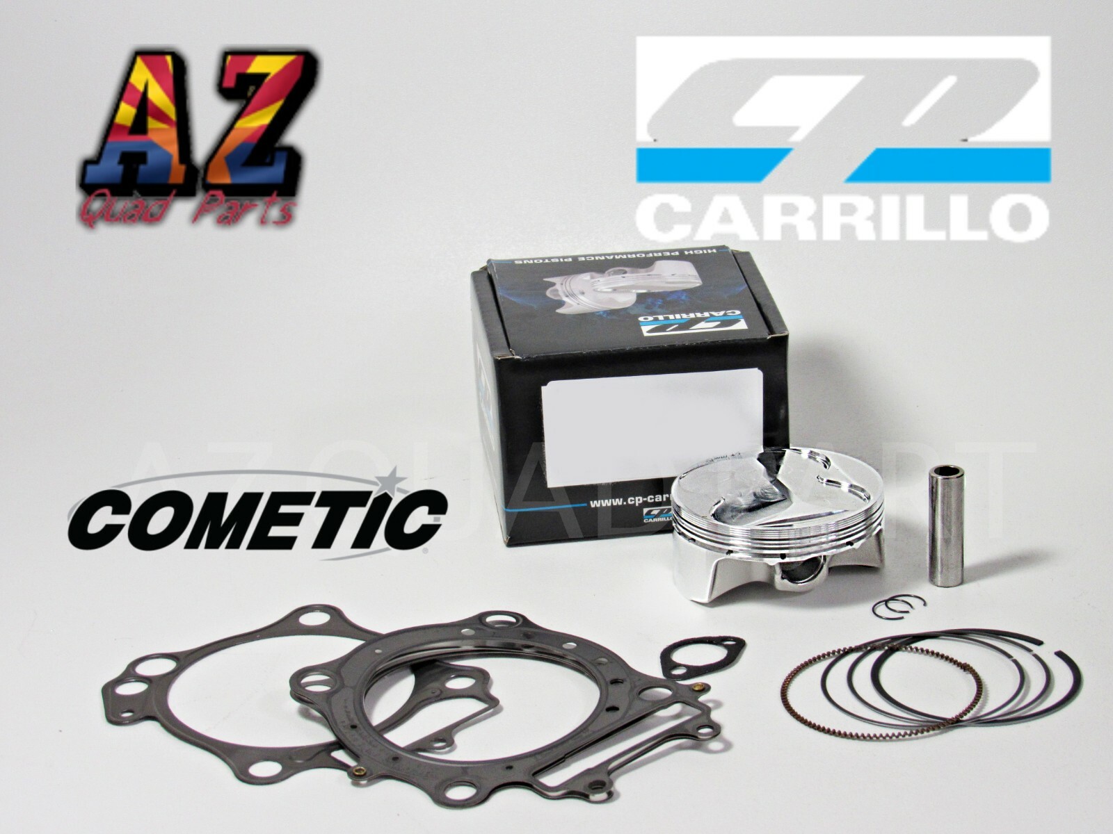 YFZ450 YFZ 450 98mm CP Big Bore Piston 12.5:1 478cc & Cometic Top End Gaskets YFZ450 YFZ 450 98mm CP Big Bore Piston 12.5:1 478cc & Cometic Top End Gaskets