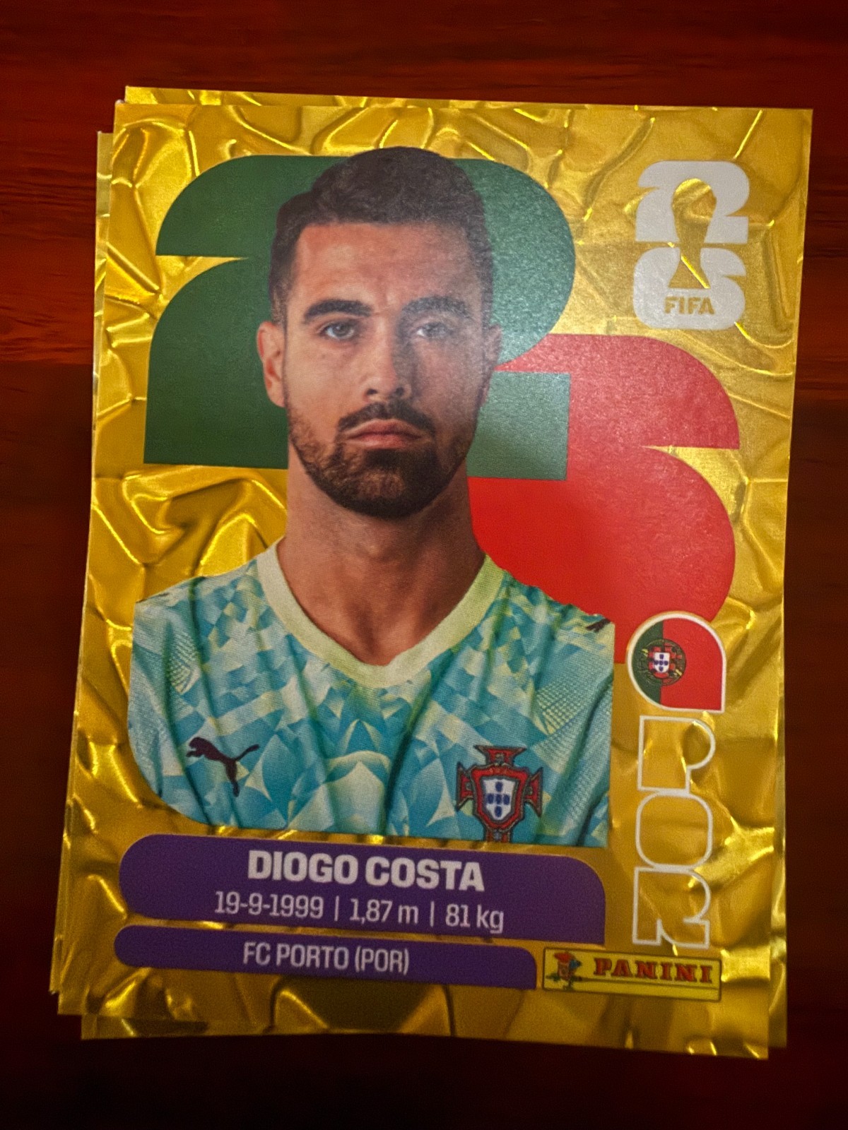 GOLD CRUMPLE(Best Deal): RARE Panini WorldCup-PICK-A-CARD: PORTUGAL & QATAR GOLD CRUMPLE(Best Deal): RARE Panini WorldCup-PICK-A-CARD: PORTUGAL & QATAR