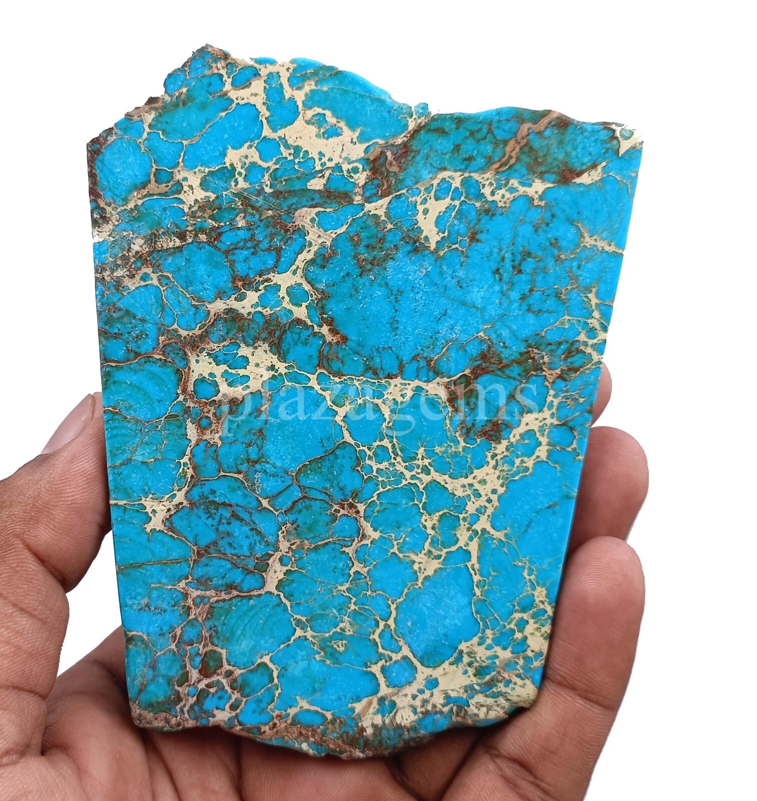 Natural Sky-Blue Turquoise 682.5 Ct Rough Uncut Certified Loose Gemstone 5ADO