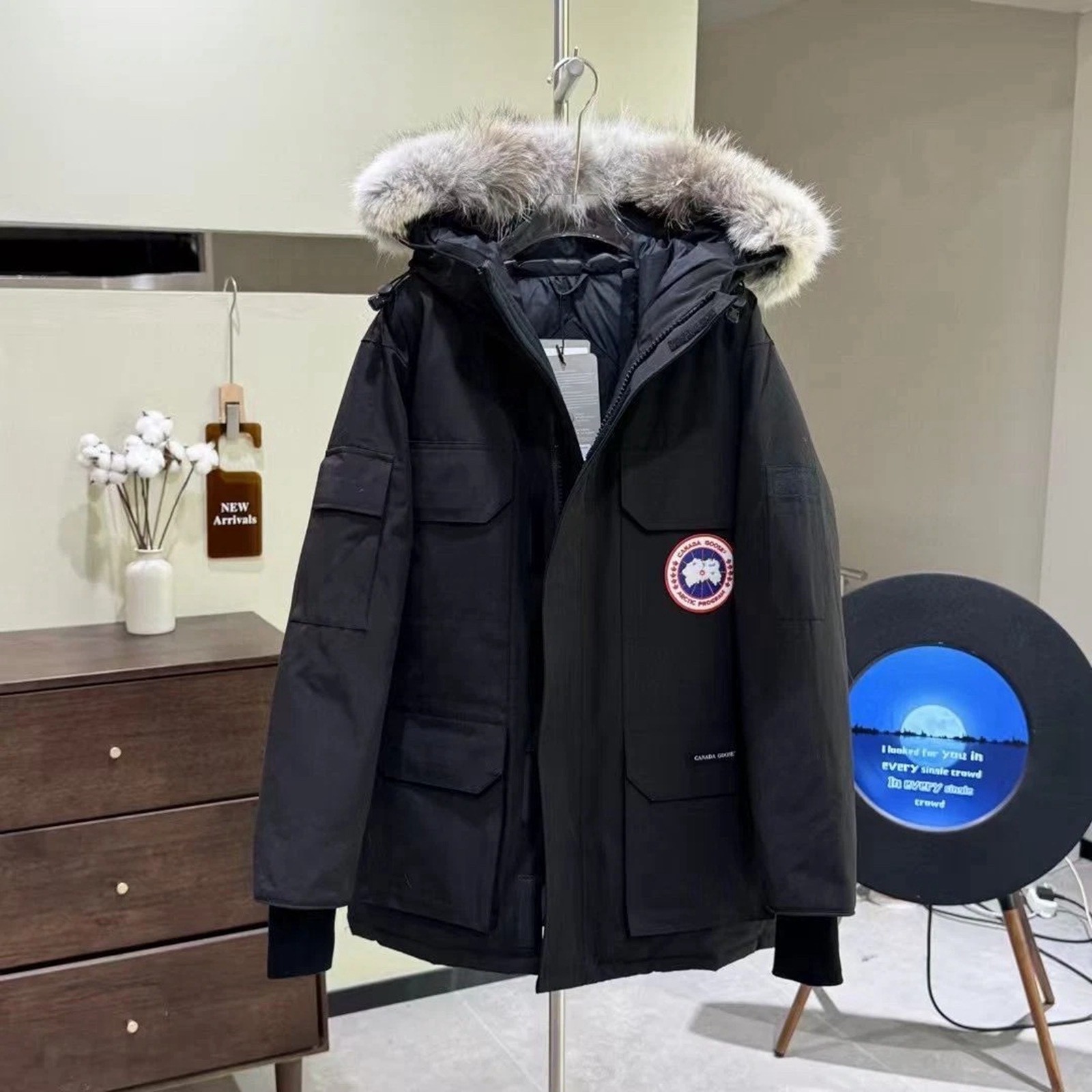 Canada Goose Expedition Parka for Men in \'All Black\' – Polar Coat 🧥