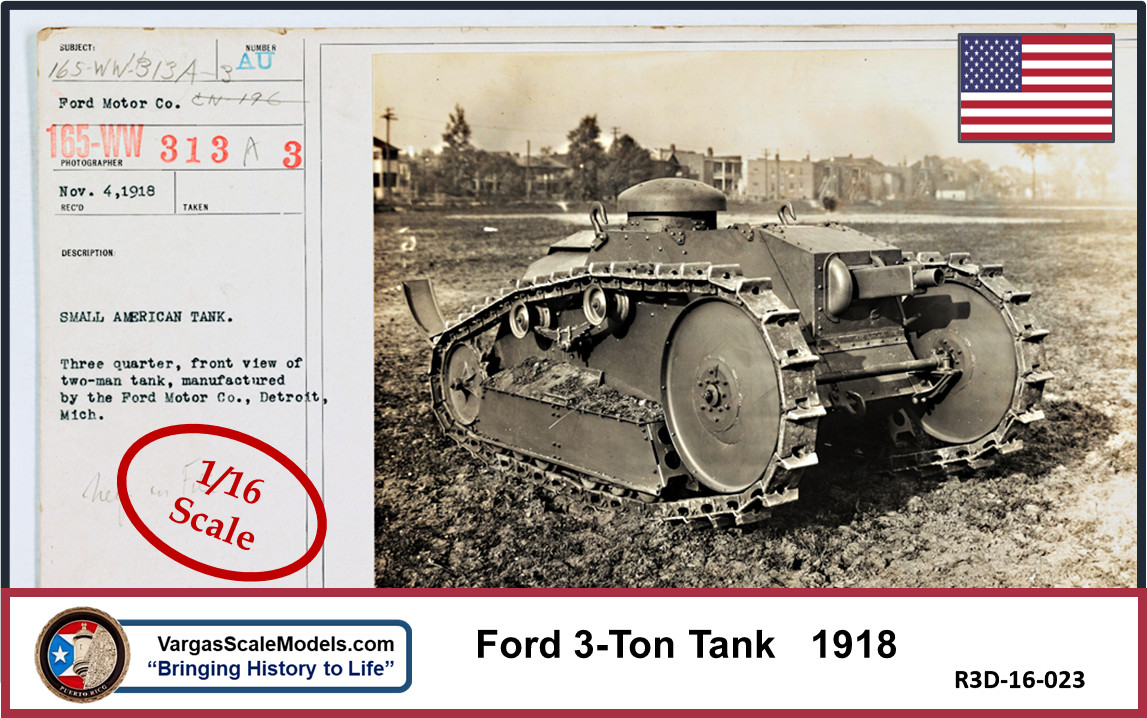 1/16 US Ford 3-ton, 2-man tank with engines   Meng Takom CSM SS Models