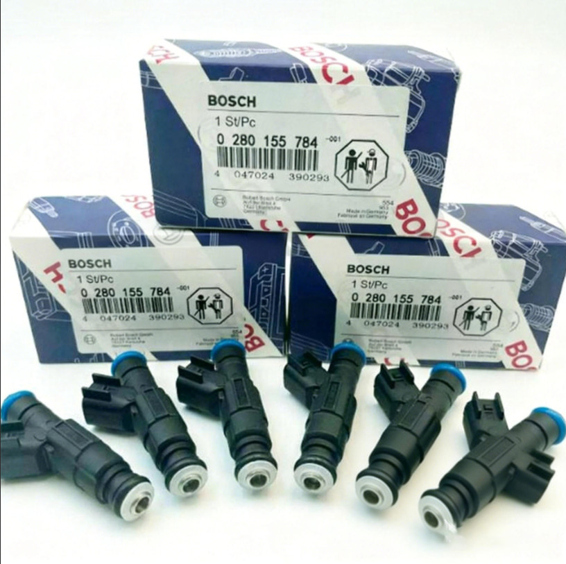 6PCS Original OEM Bosch Fuel Injectors for 99-04 Jeep Cherokee Wrangler 4.0 6PCS Original OEM Bosch Fuel Injectors for 99-04 Jeep Cherokee Wrangler 4.0